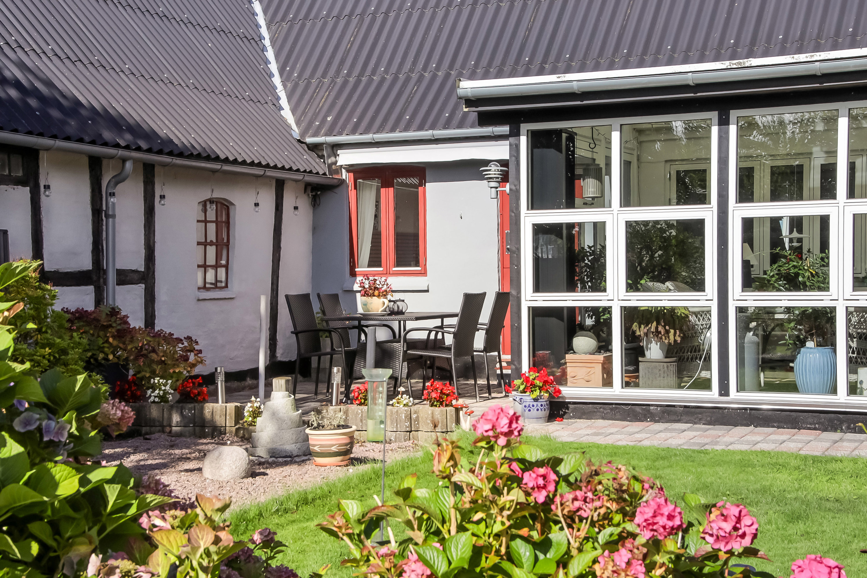 Fremhævet terrasse billede i fuldskærmstilstand. Billede af Åvang 4, 5772 Kværndrup