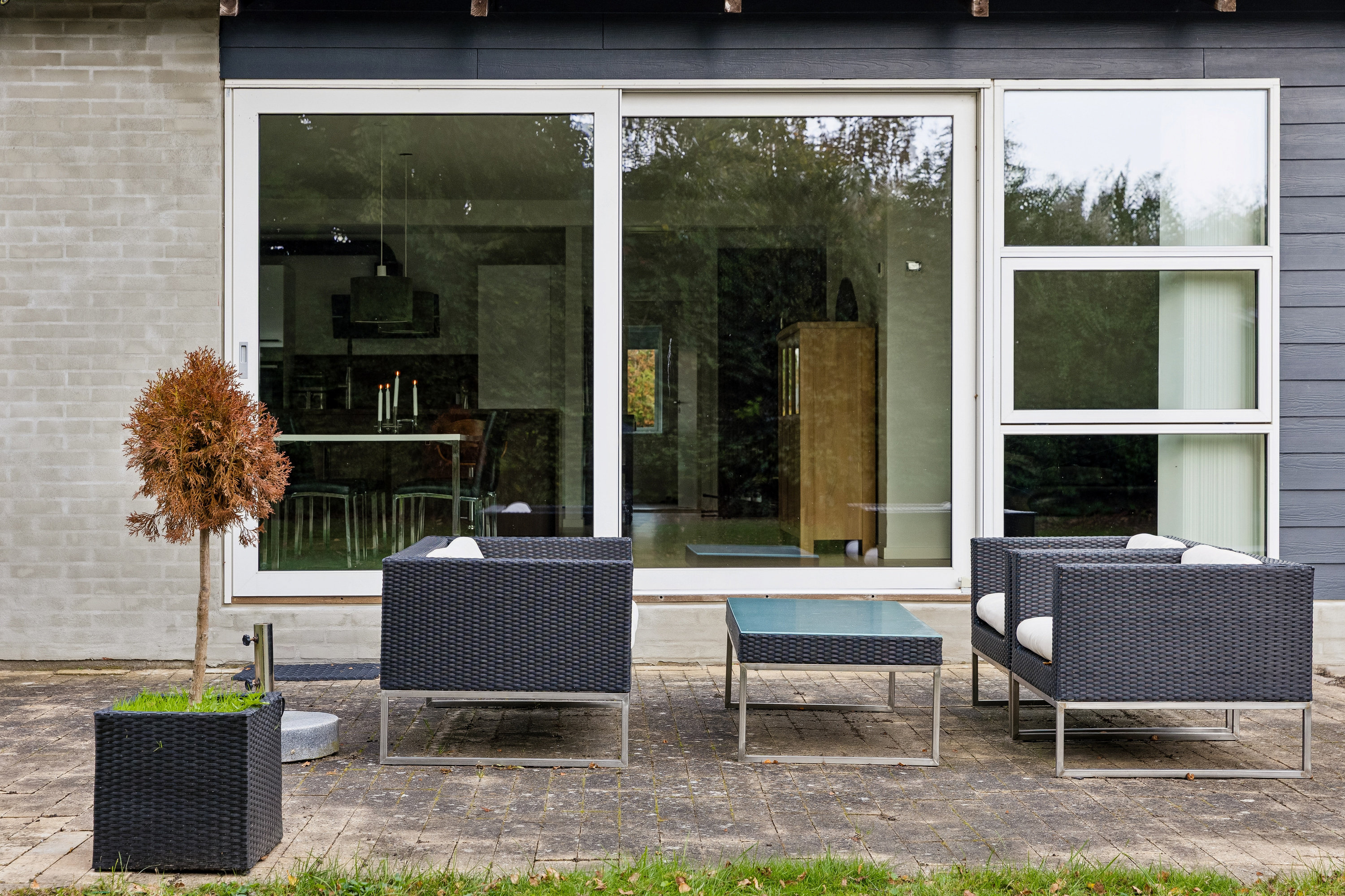 Fremhævet terrasse billede i fuldskærmstilstand. Billede af Pederstrupvej 12, Slukefter, 5210 Odense NV