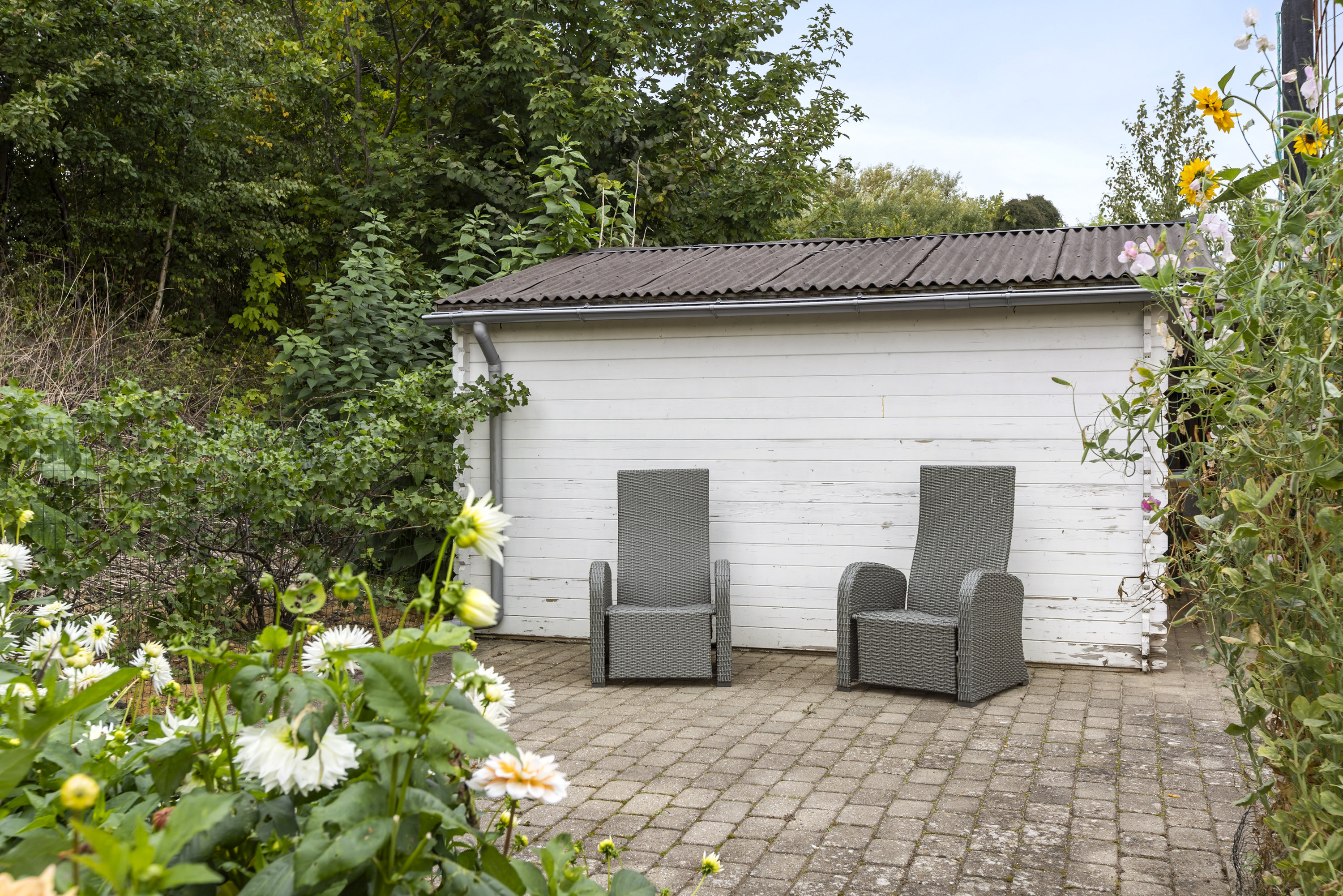 Fremhævet terrasse billede i fuldskærmstilstand. Billede af Mjølnersvej 17, 4100 Ringsted