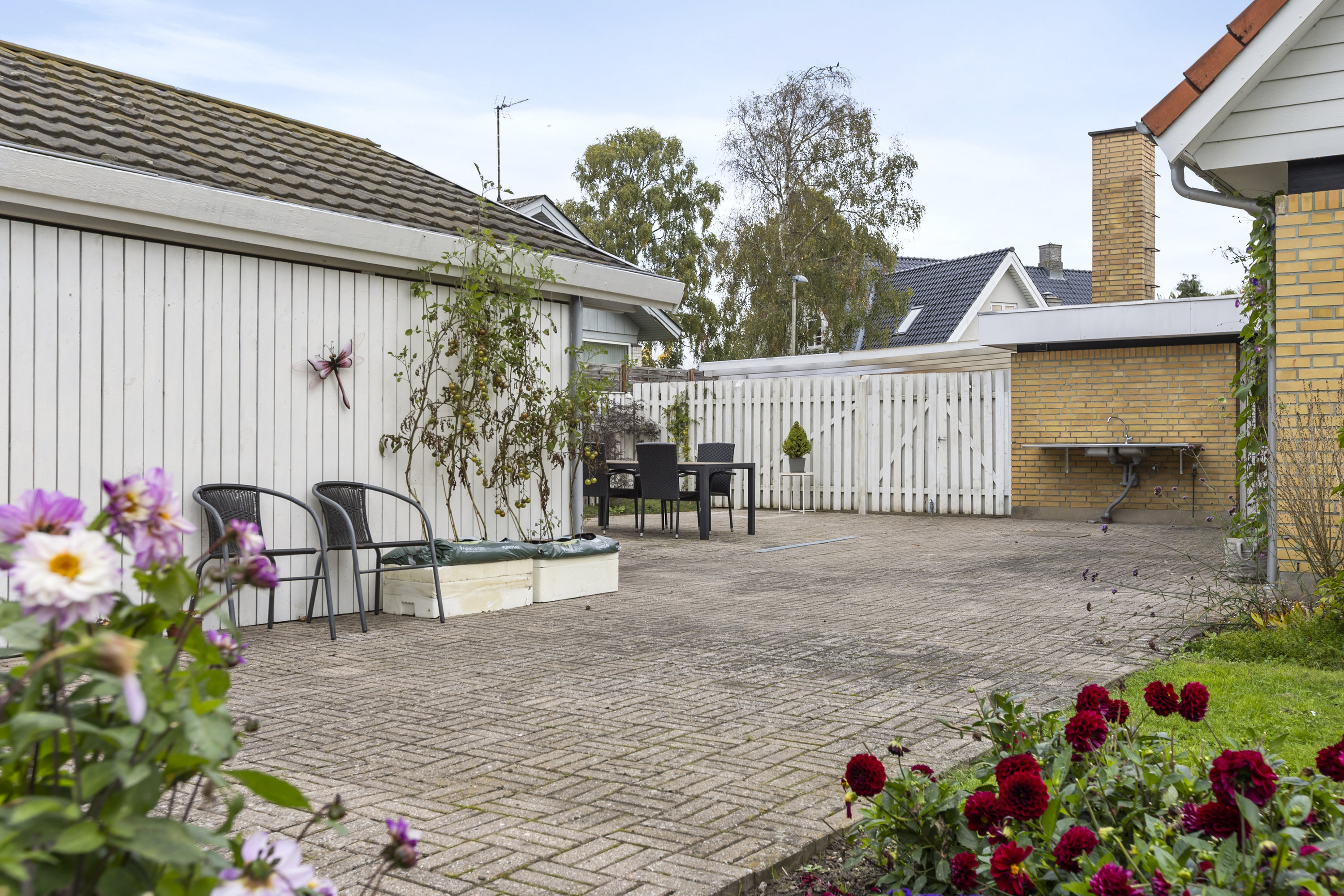 Fremhævet terrasse billede i fuldskærmstilstand. Billede af Mjølnersvej 17, 4100 Ringsted