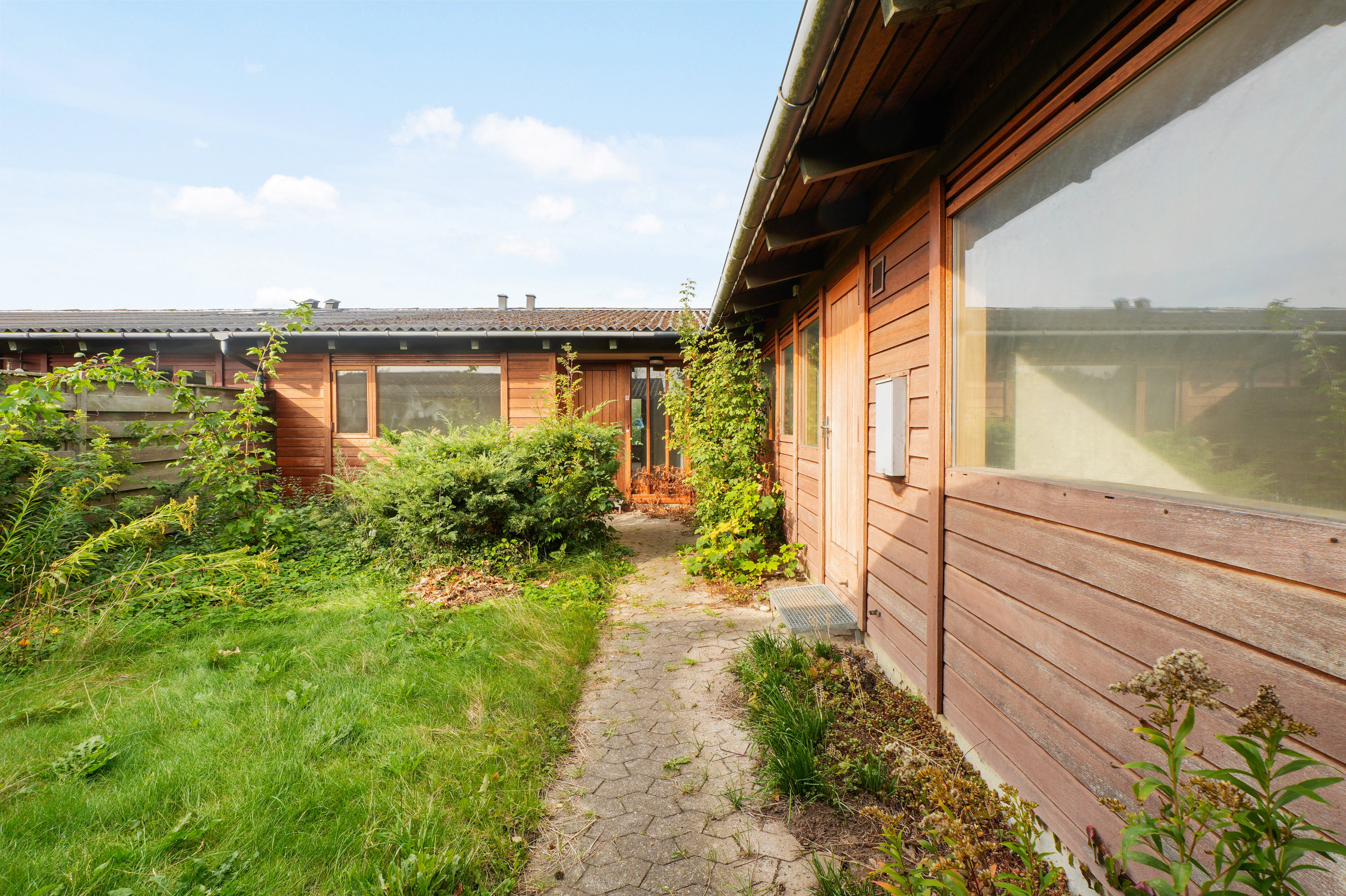 Rækkehus: Facade på Salbyvej 16, 2740 Skovlunde