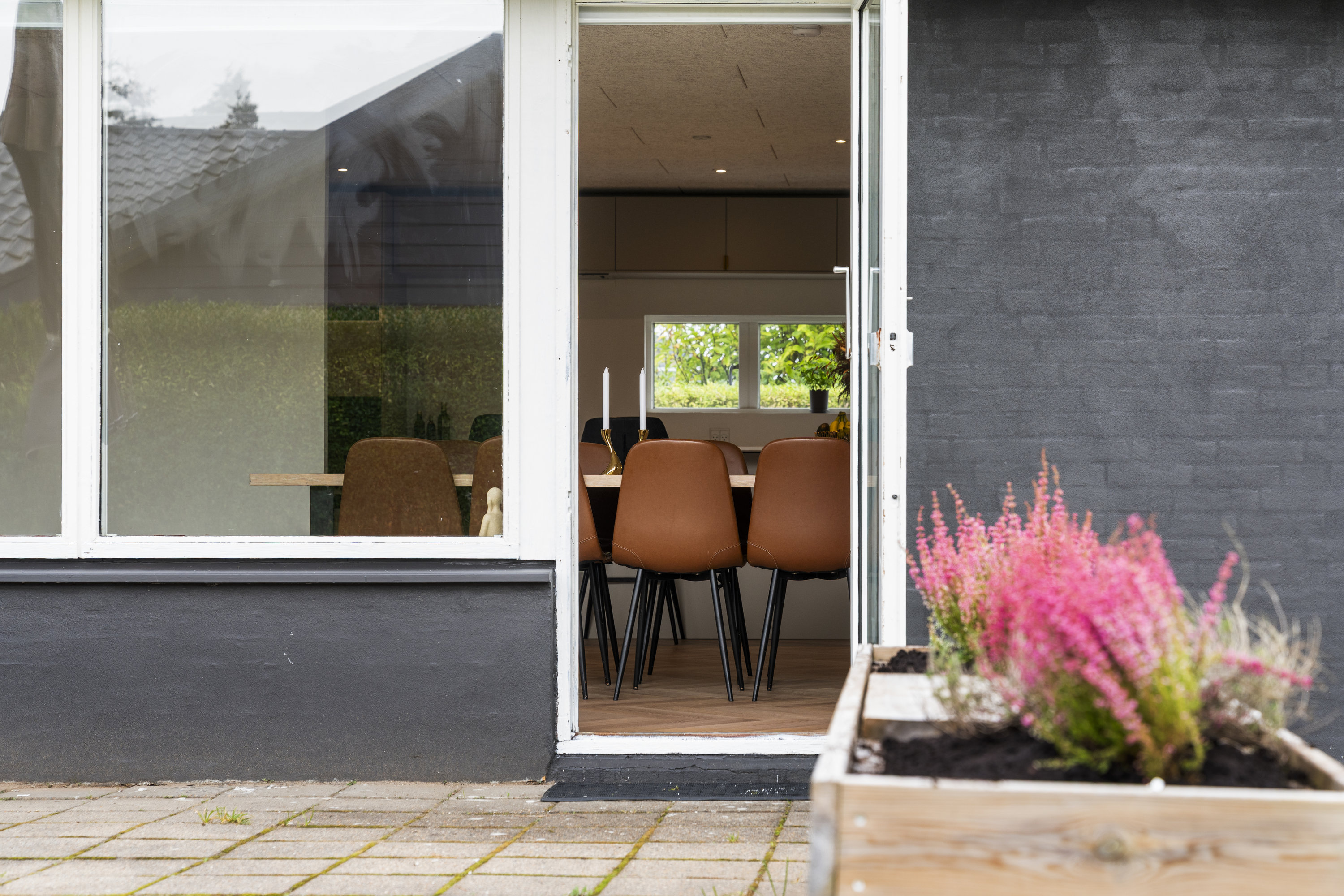 Fremhævet overdækket terrasse billede i fuldskærmstilstand. Billede af Søndermarksvej 313, 7190 Billund
