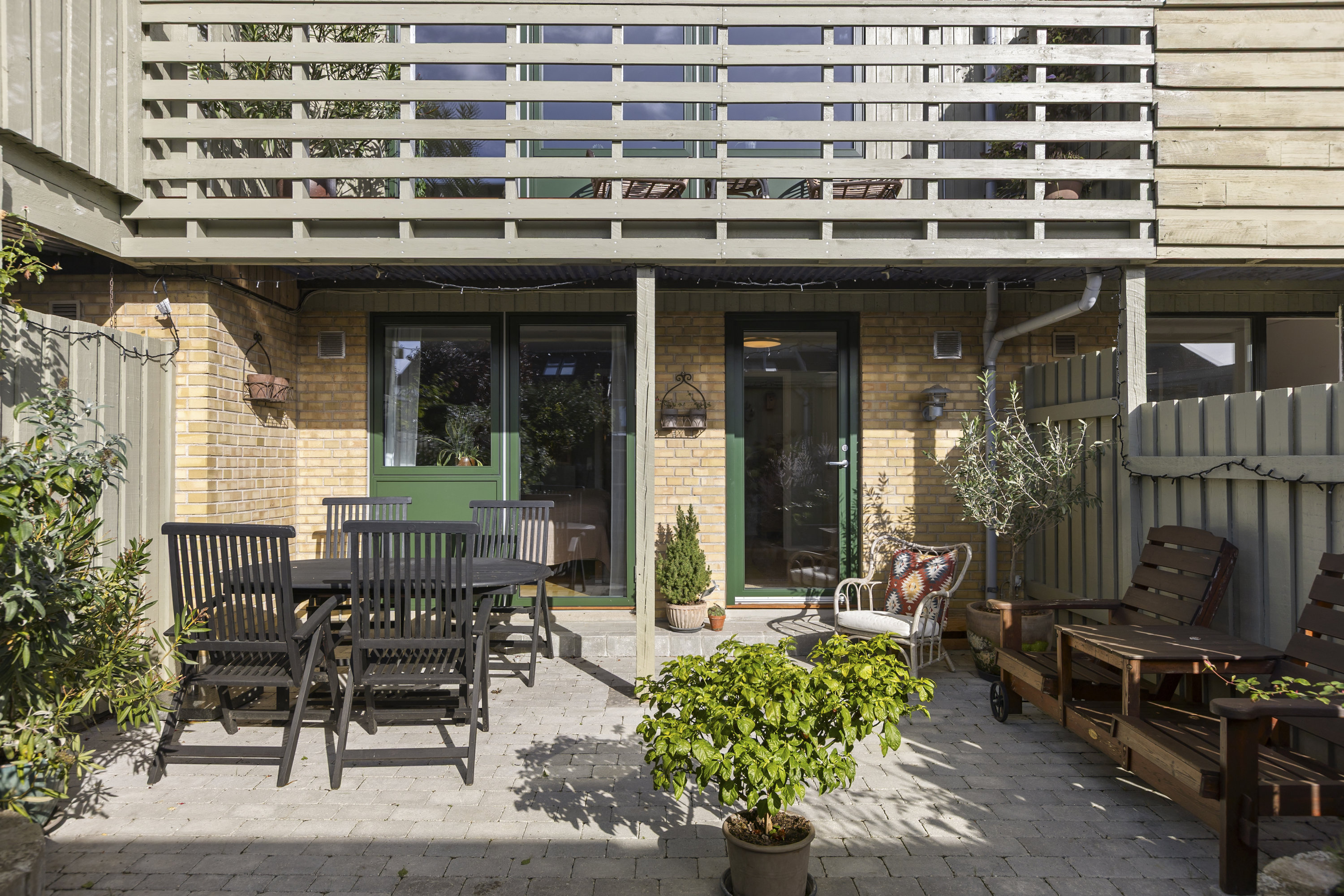 Fremhævet terrasse billede i fuldskærmstilstand. Billede af Terrasserne 105, Himmelev, 4000 Roskilde