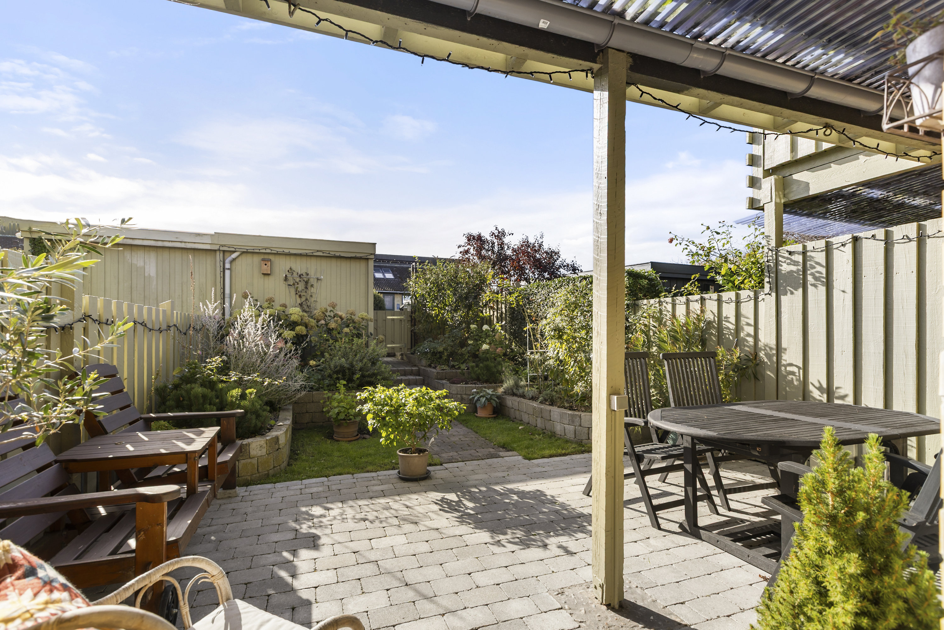 Fremhævet terrasse billede i fuldskærmstilstand. Billede af Terrasserne 105, Himmelev, 4000 Roskilde