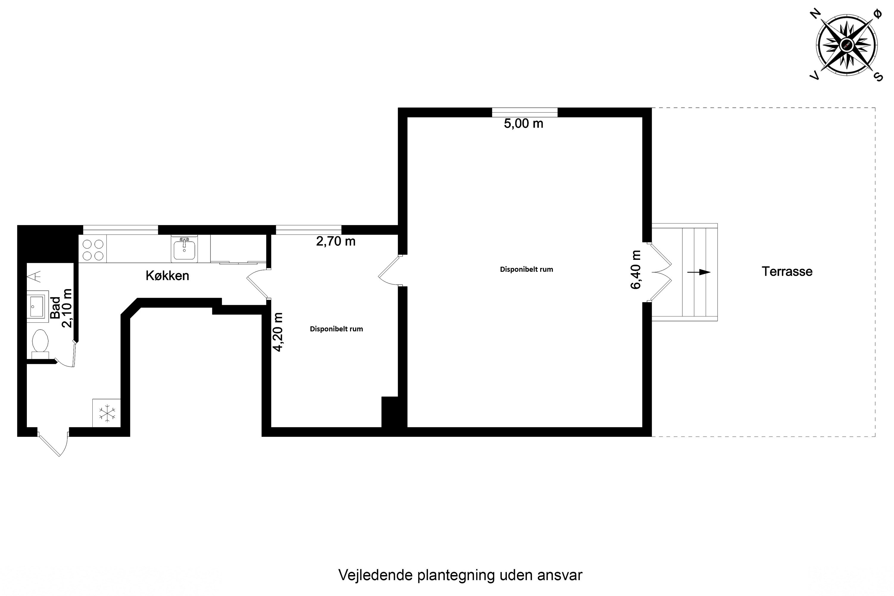 Plantegninger billede af Svendborgvej 20, kl., 5600 Faaborg