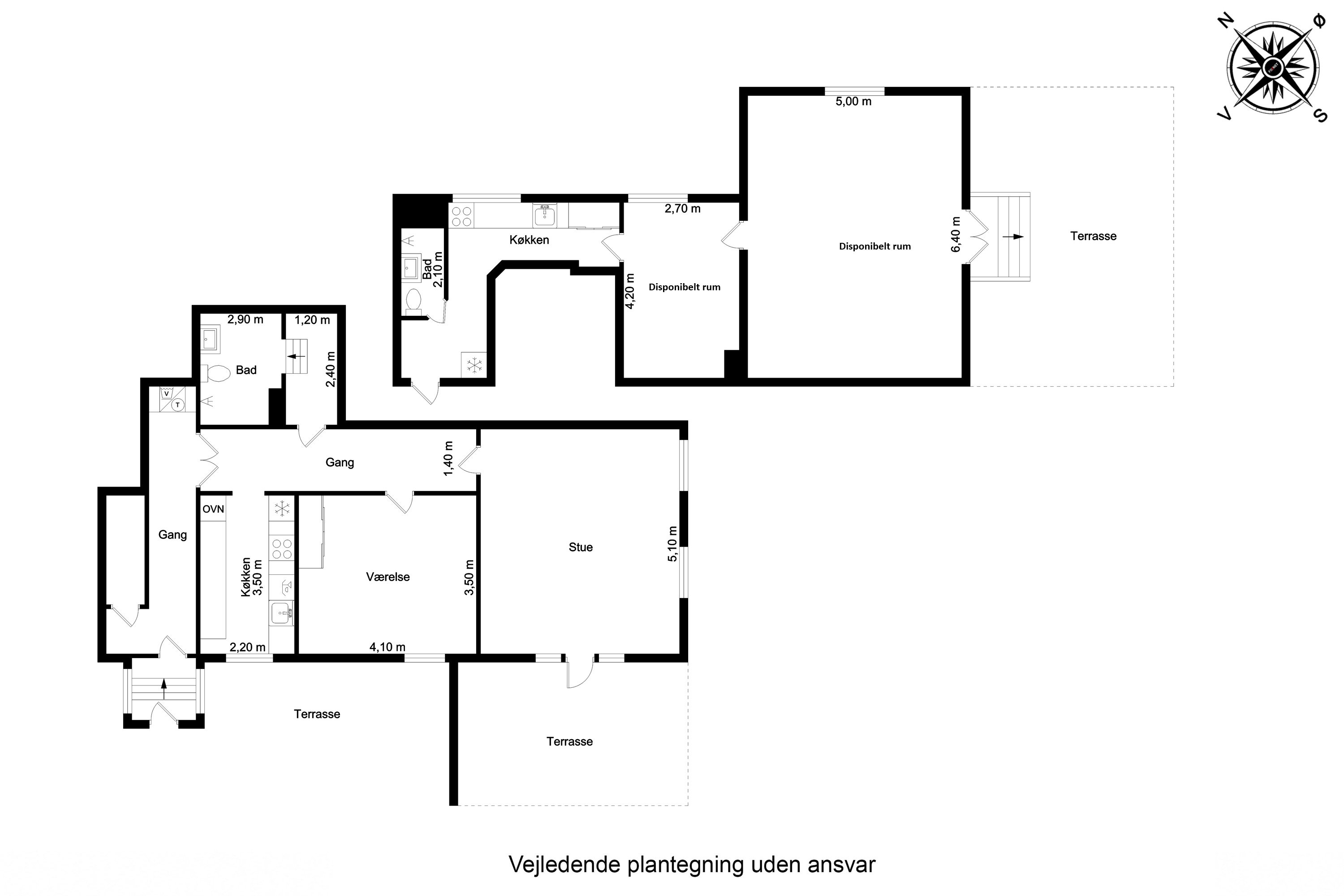 Plantegninger billede af Svendborgvej 20, kl., 5600 Faaborg