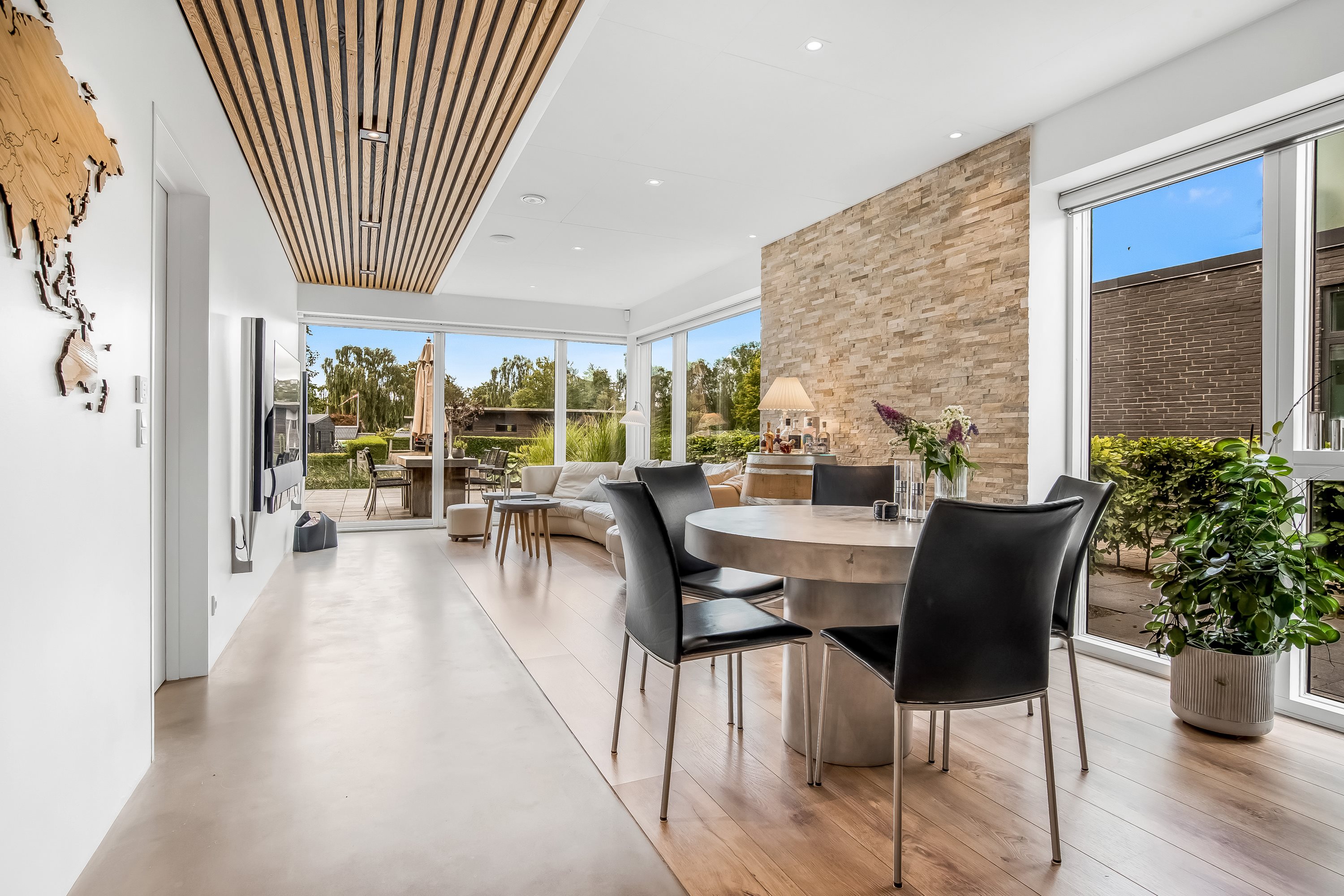 Fremhævet stue billede i fuldskærmstilstand. Billede af Lyngbakken 14D, 7500 Holstebro