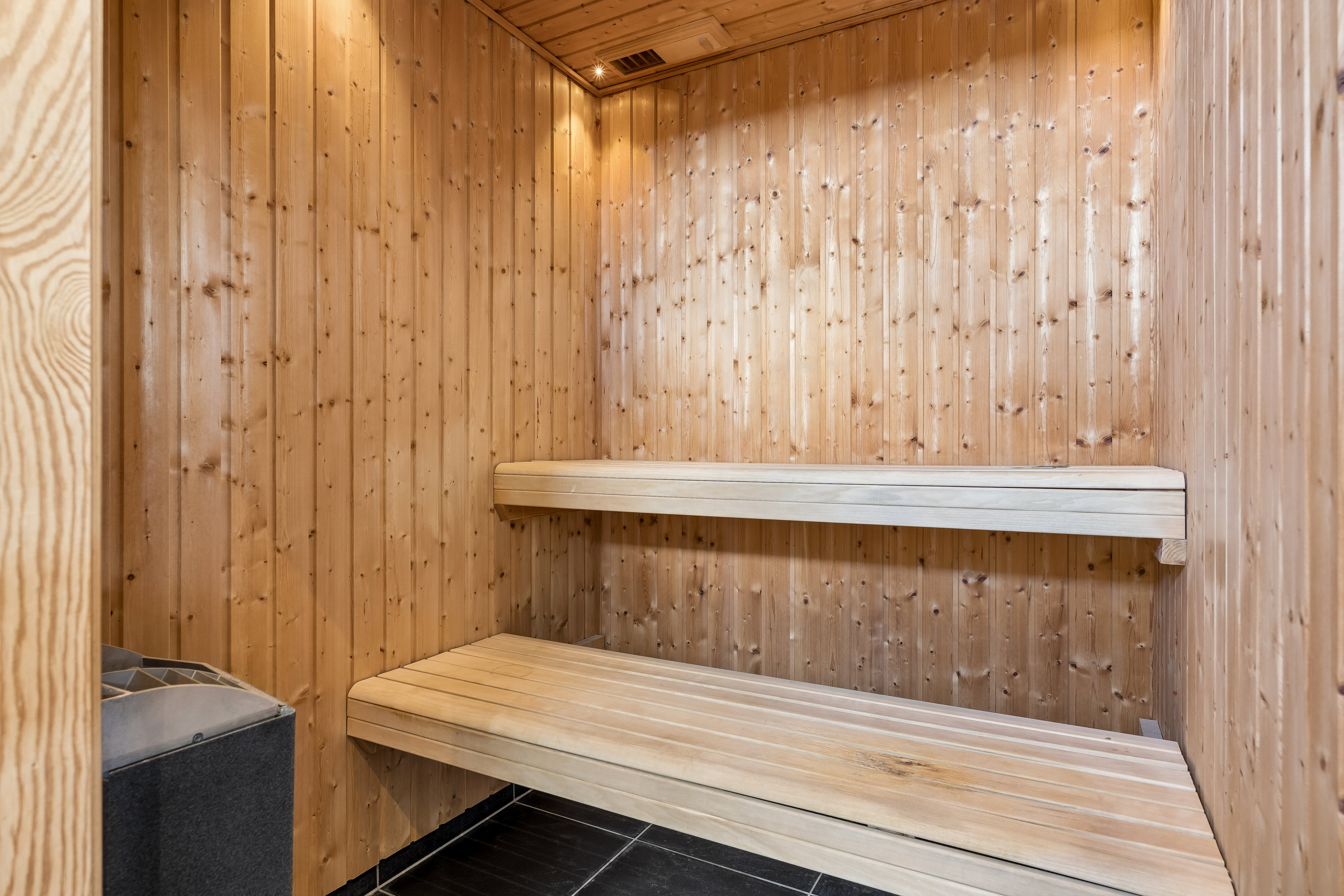 Fremhævet sauna billede i fuldskærmstilstand. Billede af Egernvej 24, 8722 Hedensted