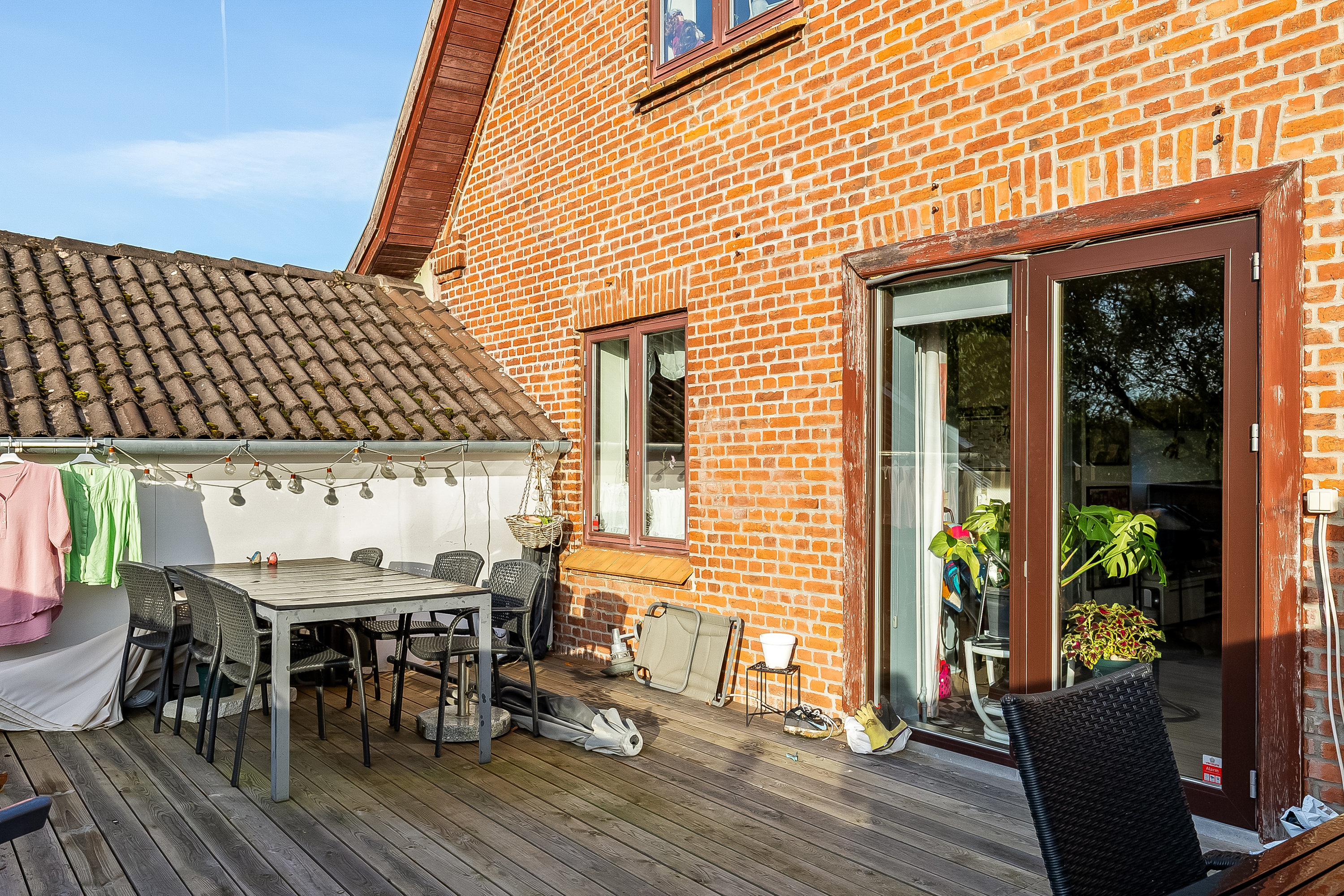 Fremhævet terrasse billede i fuldskærmstilstand. Billede af Vestbanevej 41, 7100 Vejle
