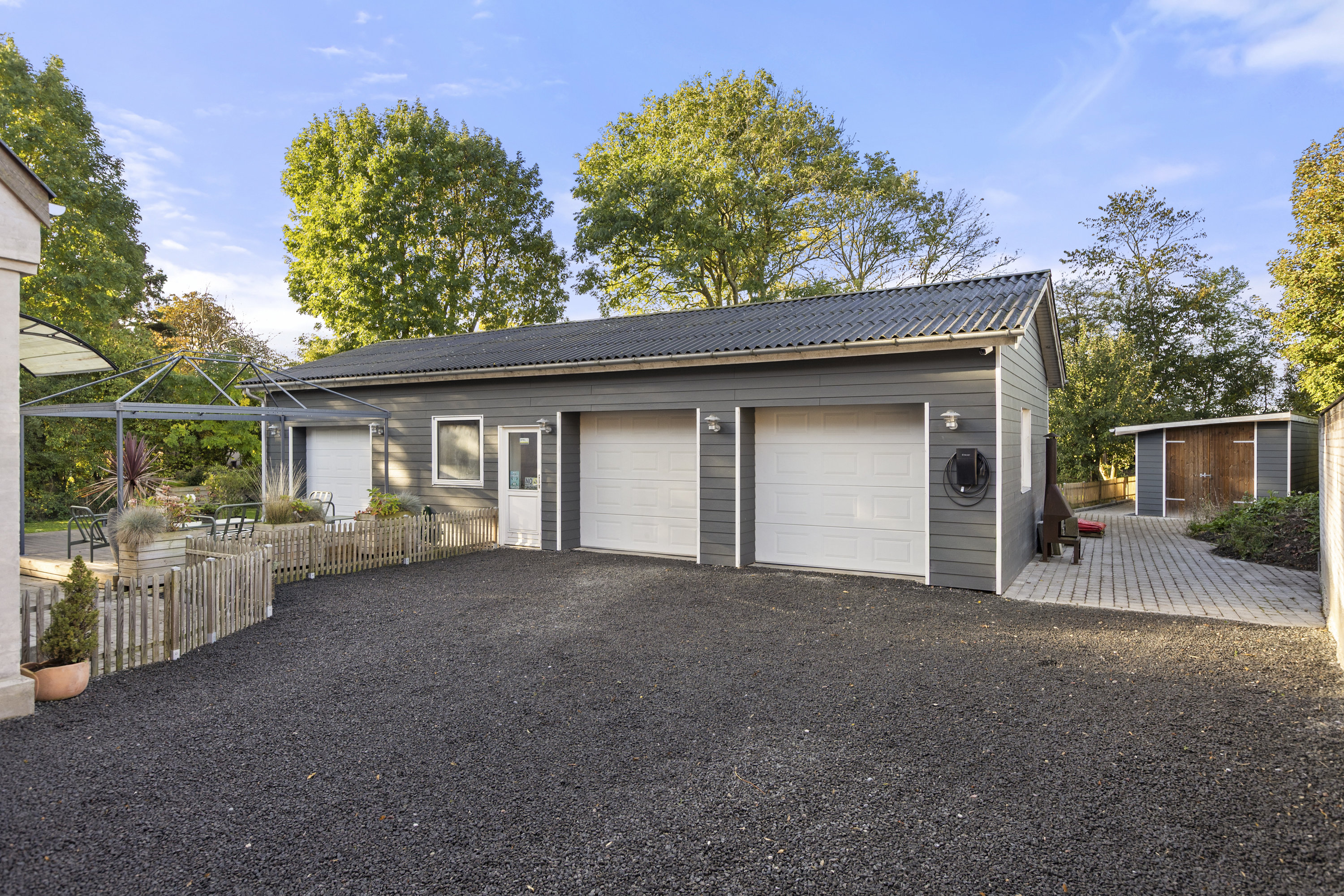 Fremhævet garage billede i fuldskærmstilstand. Billede af Klovbygade 27, 4490 Jerslev Sjælland