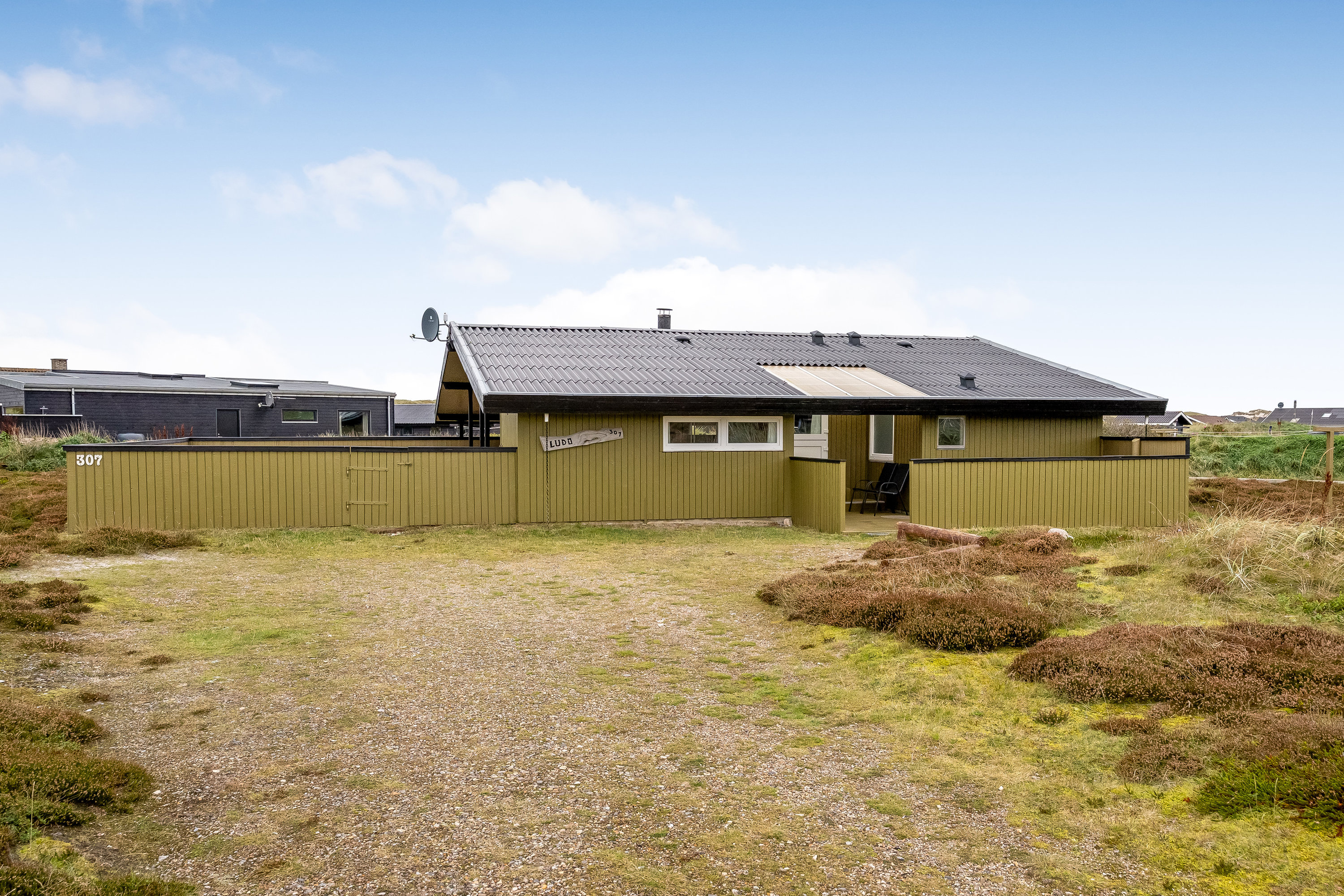 Fremhævet ejendommen billede i fuldskærmstilstand. Billede af Bjerregårdsvej 307, Bjerregaard, 6960 Hvide Sande