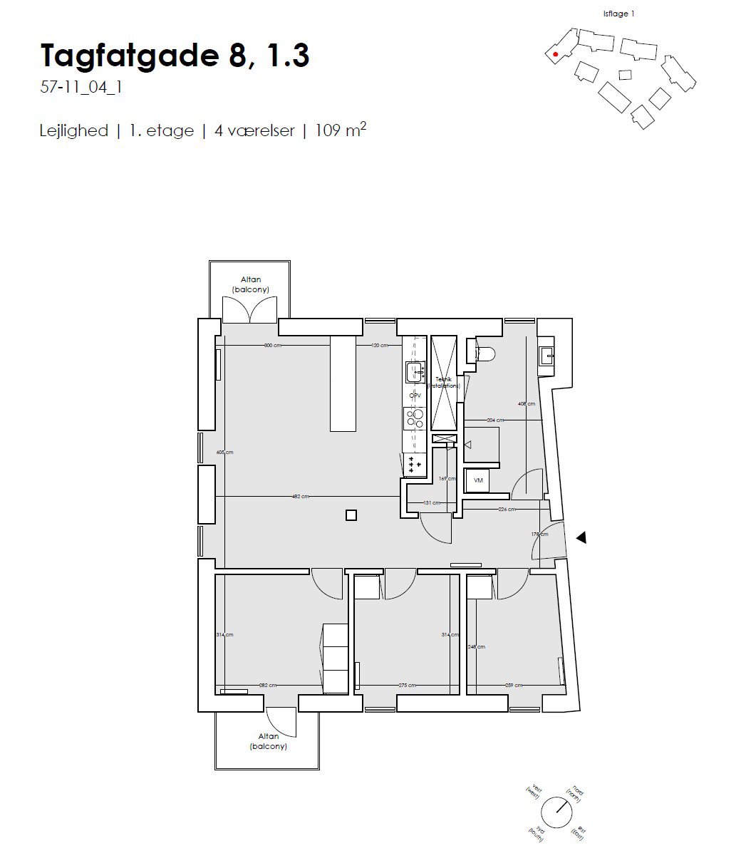Plantegninger billede af Tagfatgade 8, 1. 3., 7190 Billund