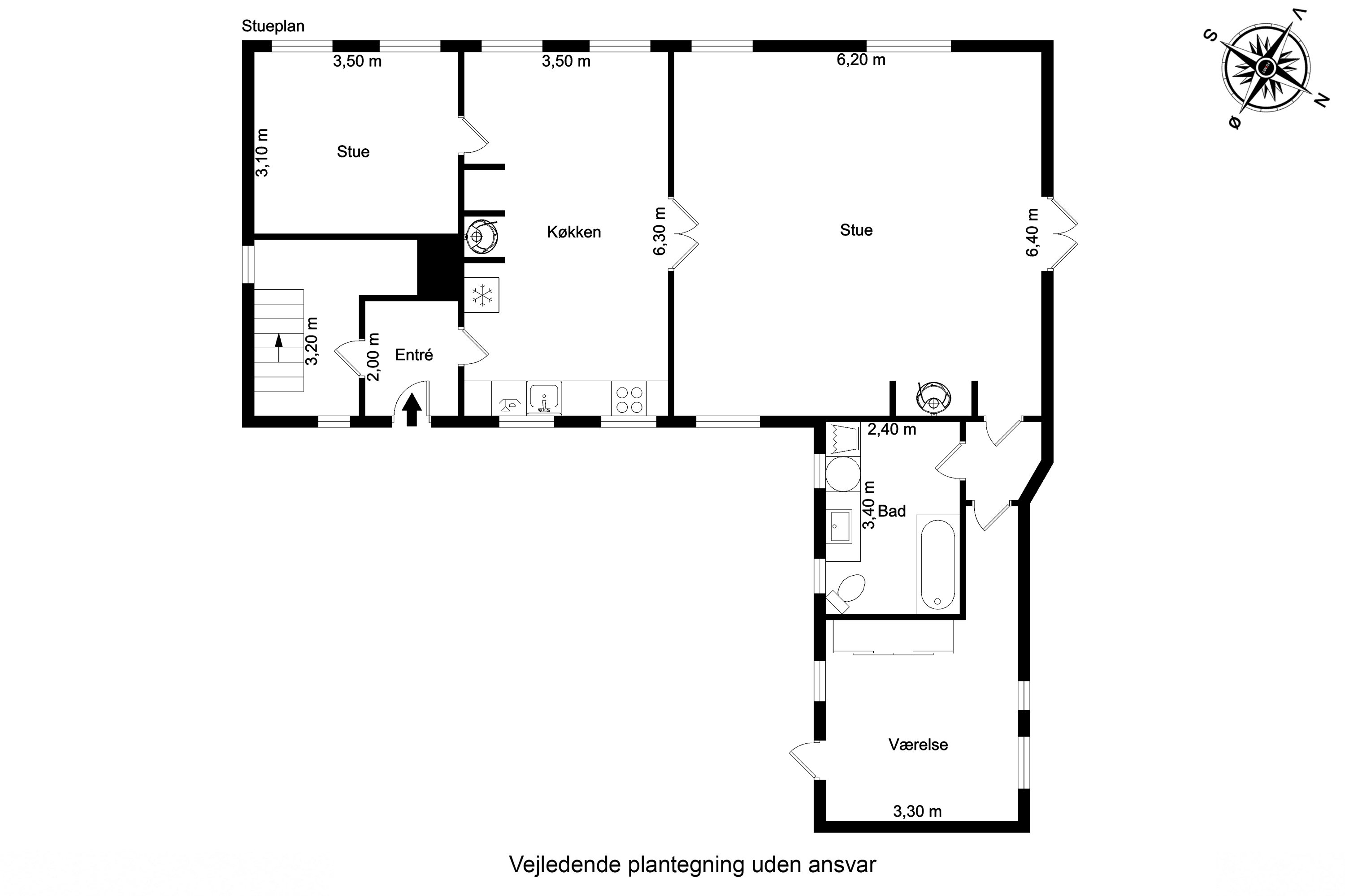Plantegninger billede af Strandhuse 11, 5970 Ærøskøbing