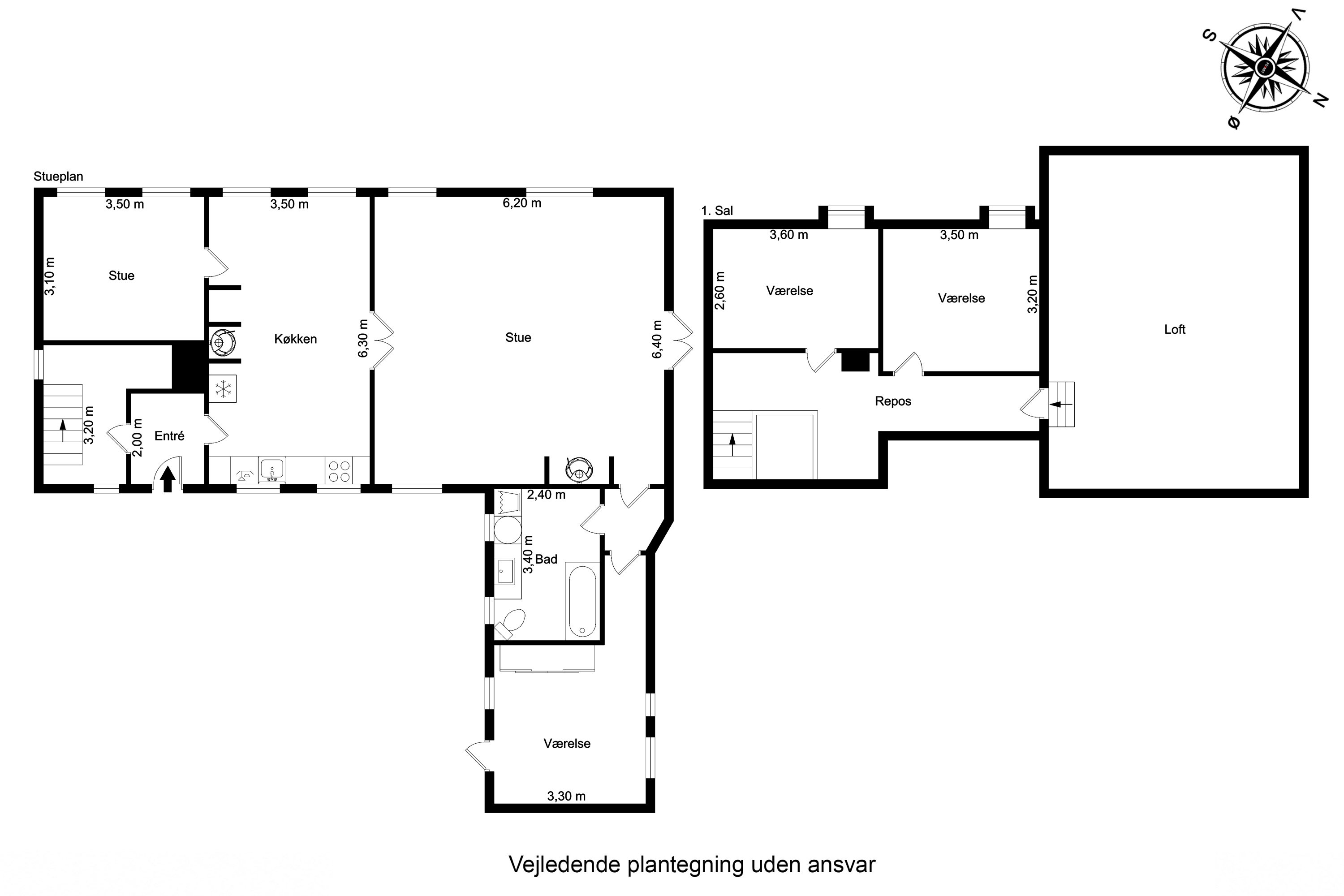 Plantegninger billede af Strandhuse 11, 5970 Ærøskøbing