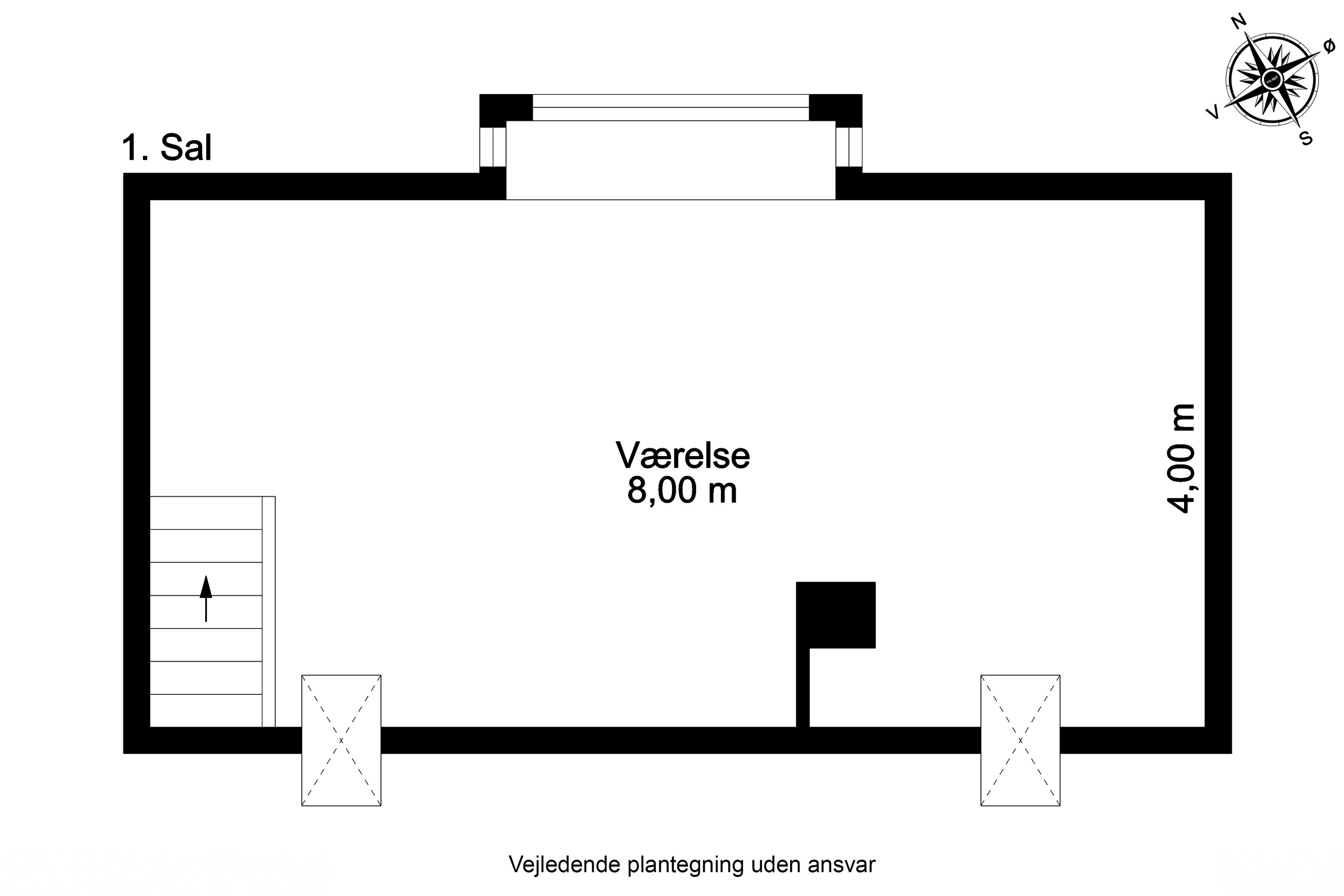 Plantegninger billede af Byvej 15, Sdr Longelse, 5900 Rudkøbing
