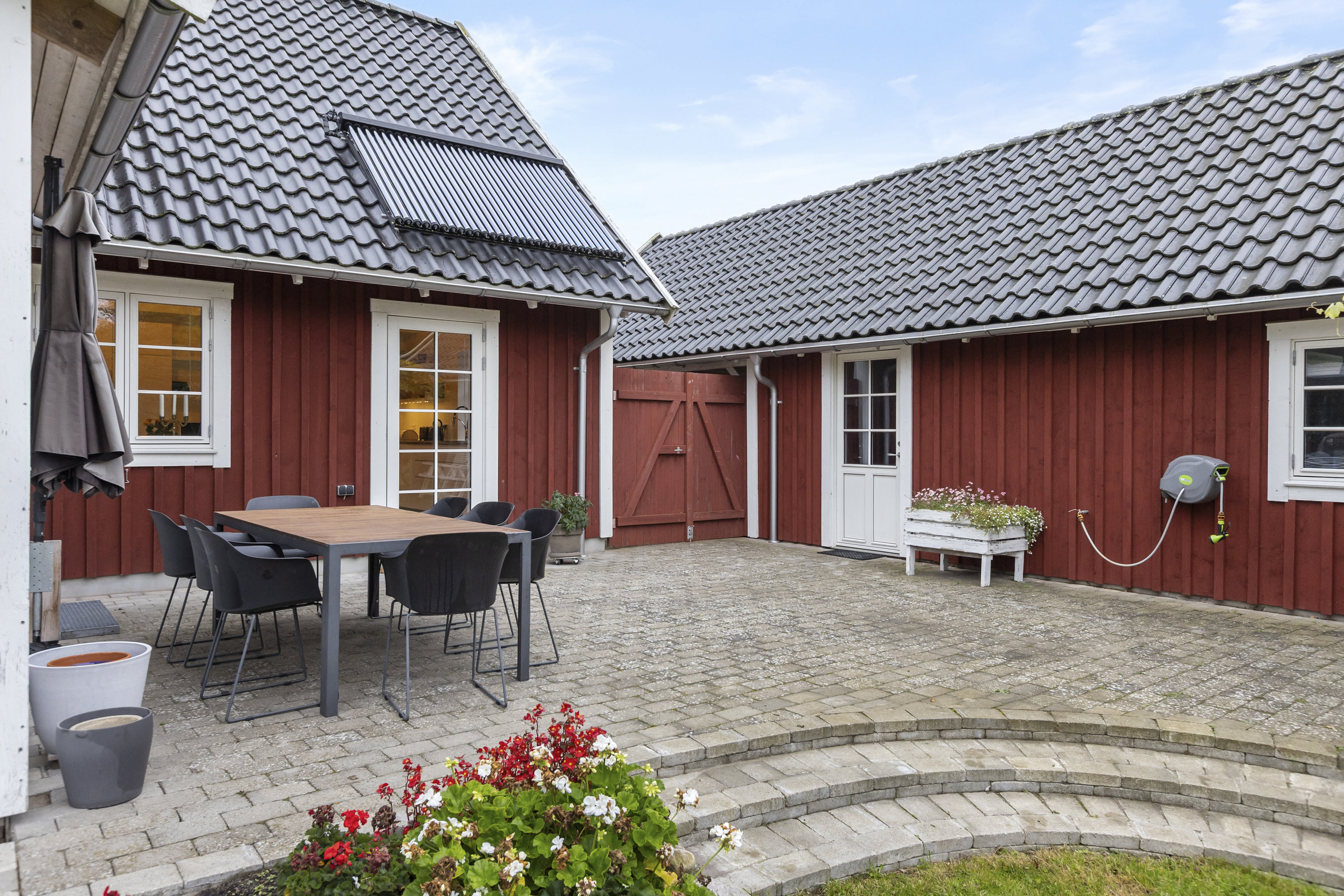 Fremhævet terrasse billede i fuldskærmstilstand. Billede af Kjøbmagergade 13B, Kyndeløse, 4070 Kirke Hyllinge