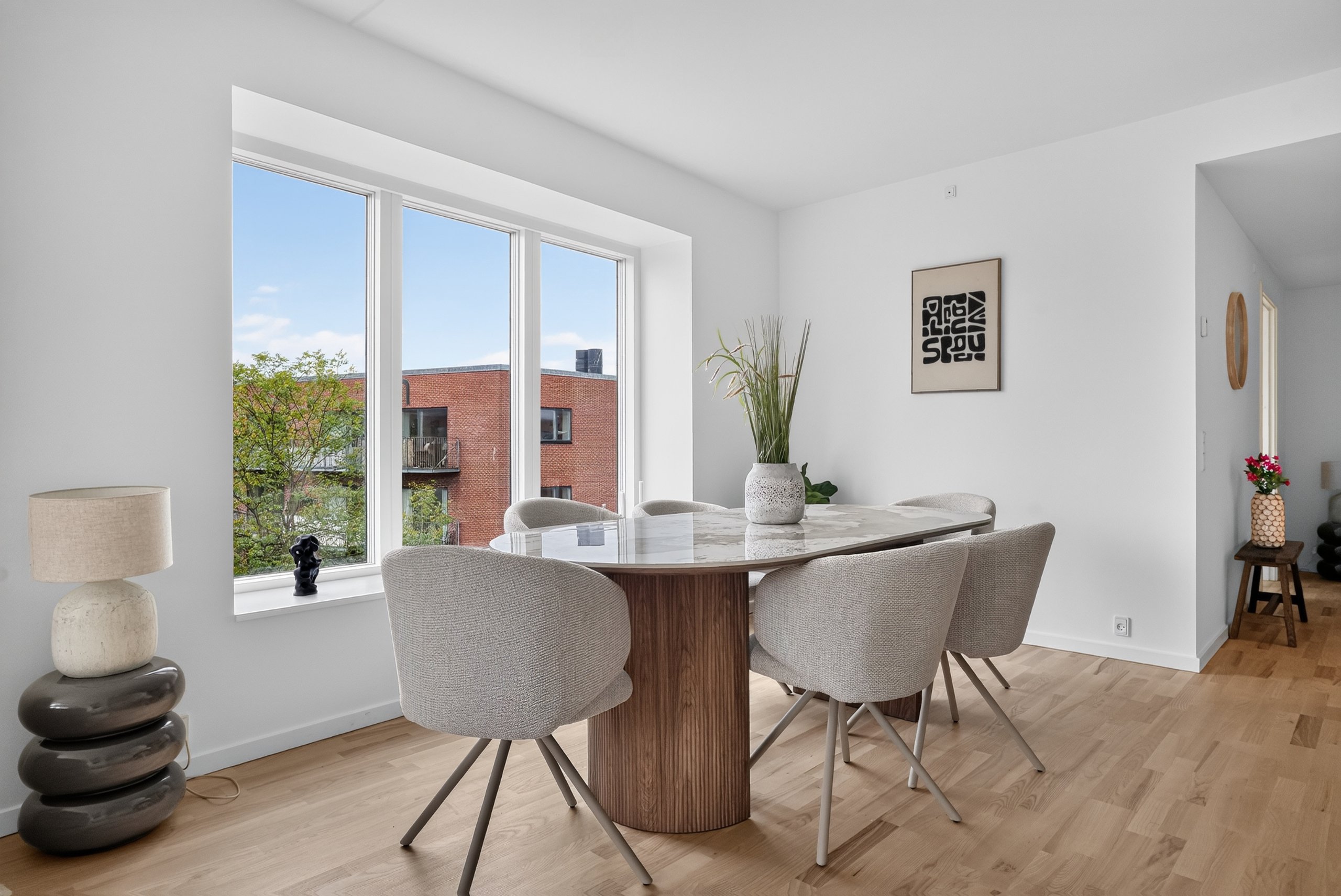 Fremhævet spisestue billede i fuldskærmstilstand. Billede af Tove Maës Vej 2, 3. th., 2500 Valby