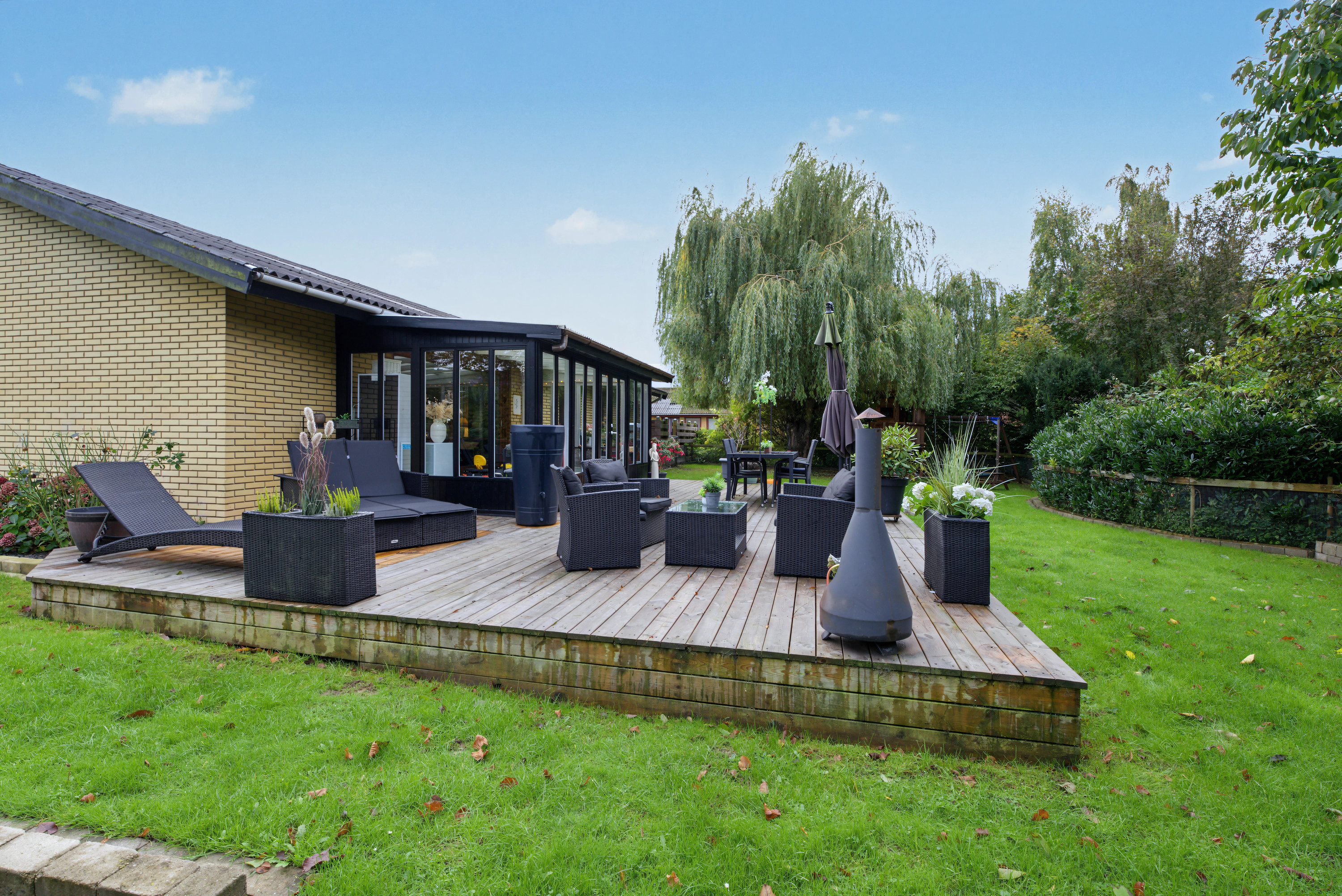 Miniaturebillede 1: terrasse. Billede af Østergade 7, 4872 Idestrup