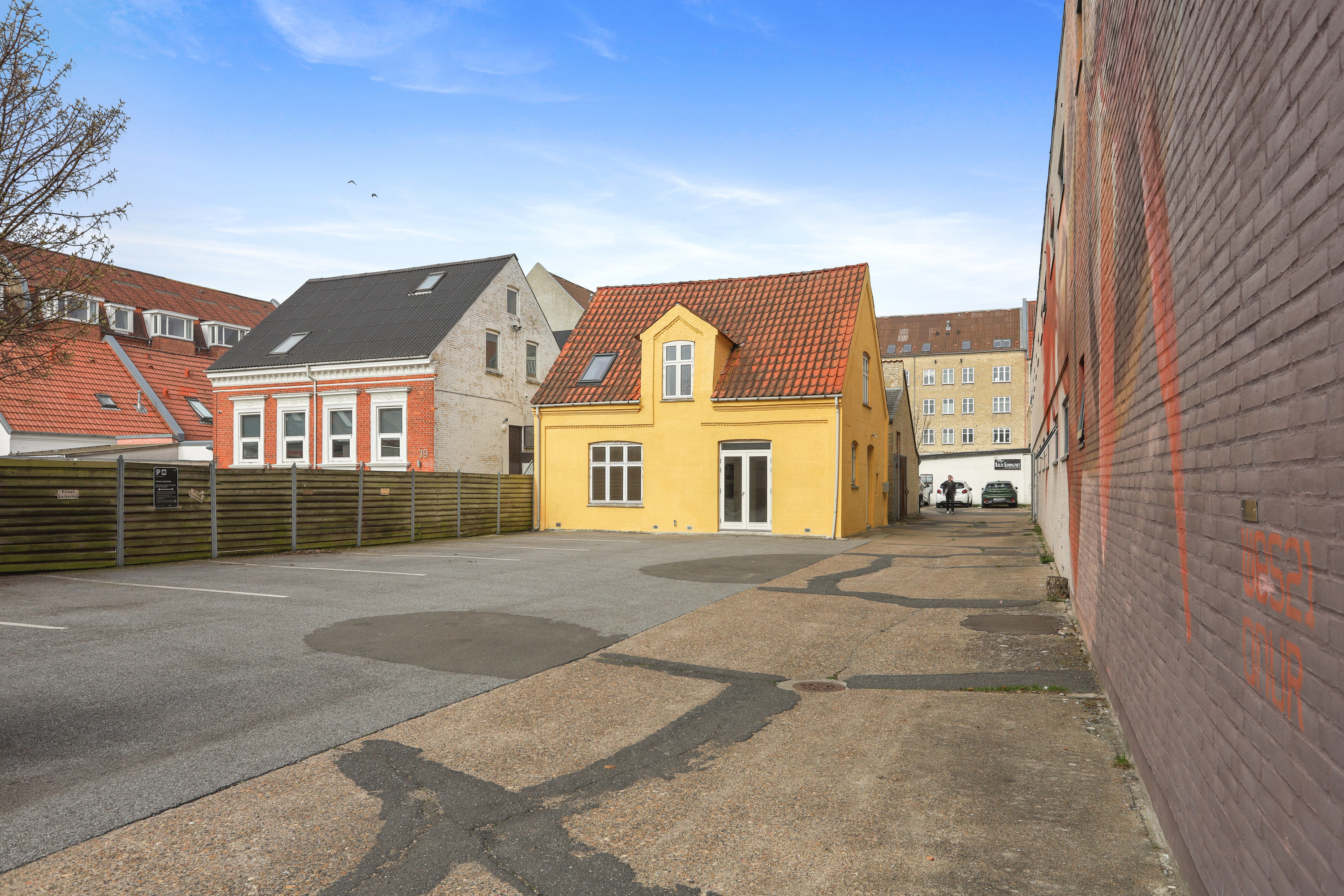 Fremhævet facade billede i fuldskærmstilstand. Billede af Dannebrogsgade 41A, 9000 Aalborg