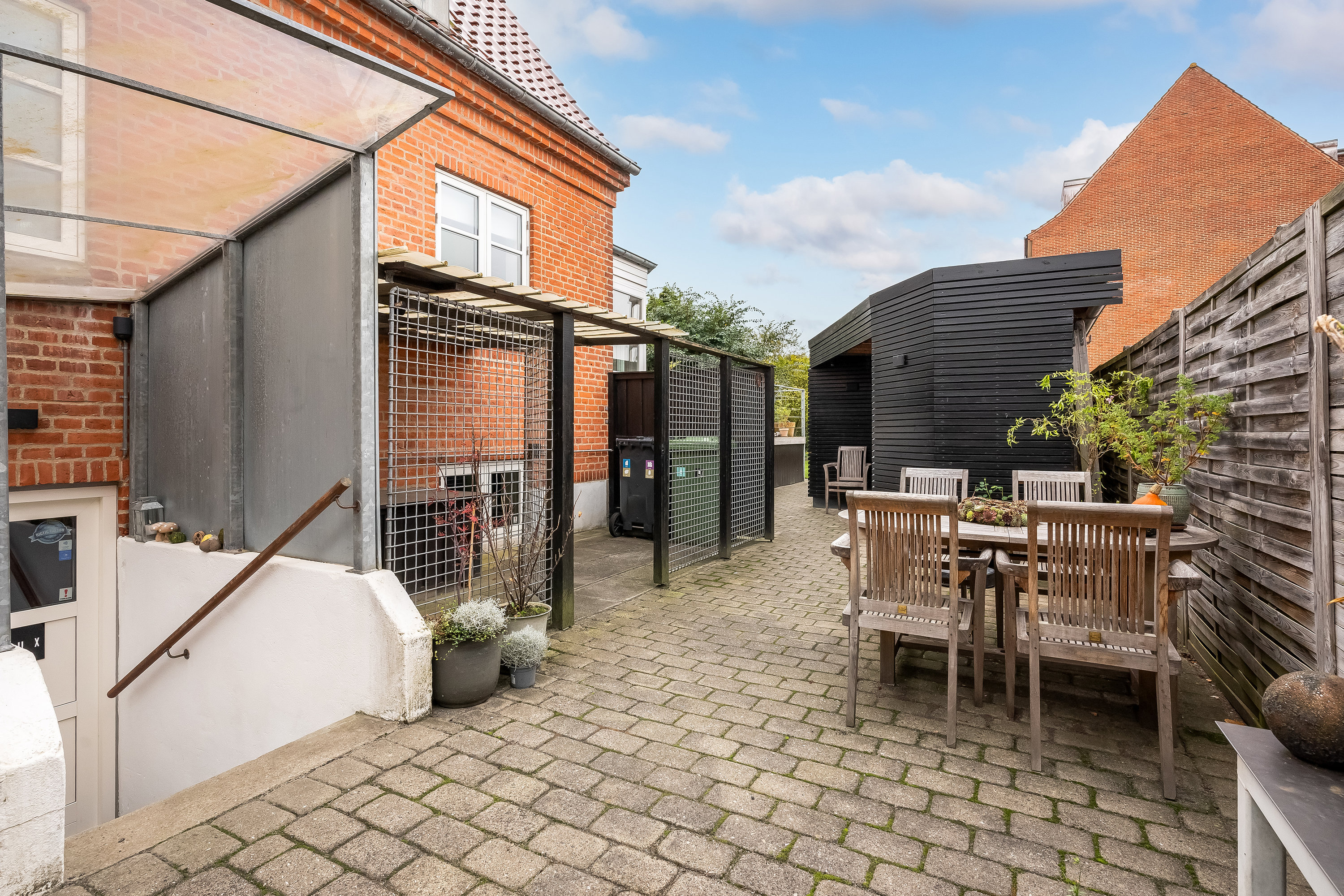 Fremhævet terrasse billede i fuldskærmstilstand. Billede af Skivevej 51, 7500 Holstebro