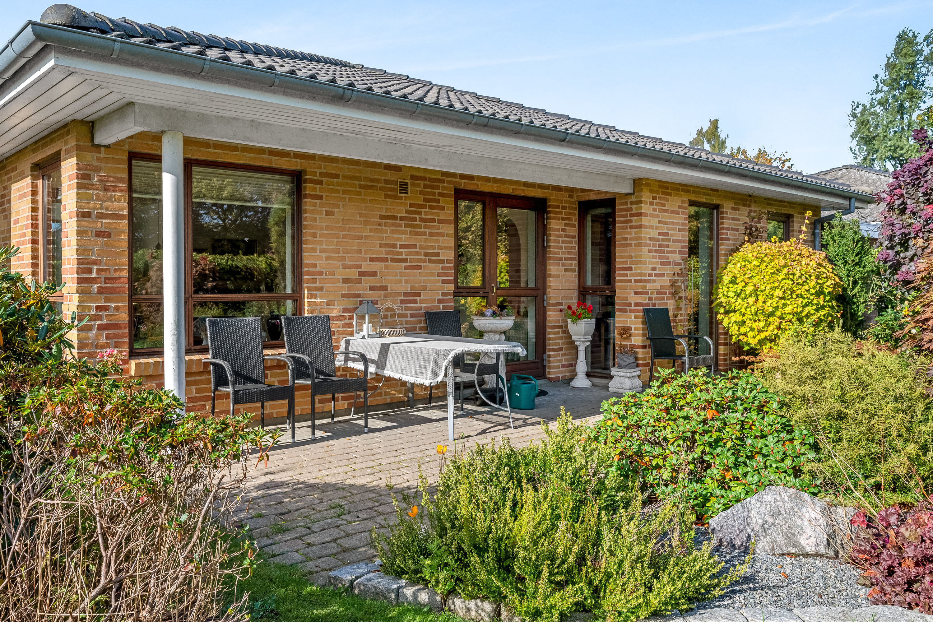Fremhævet terrasse billede i fuldskærmstilstand. Billede af Jens Søndergaards Vej 46, 7500 Holstebro