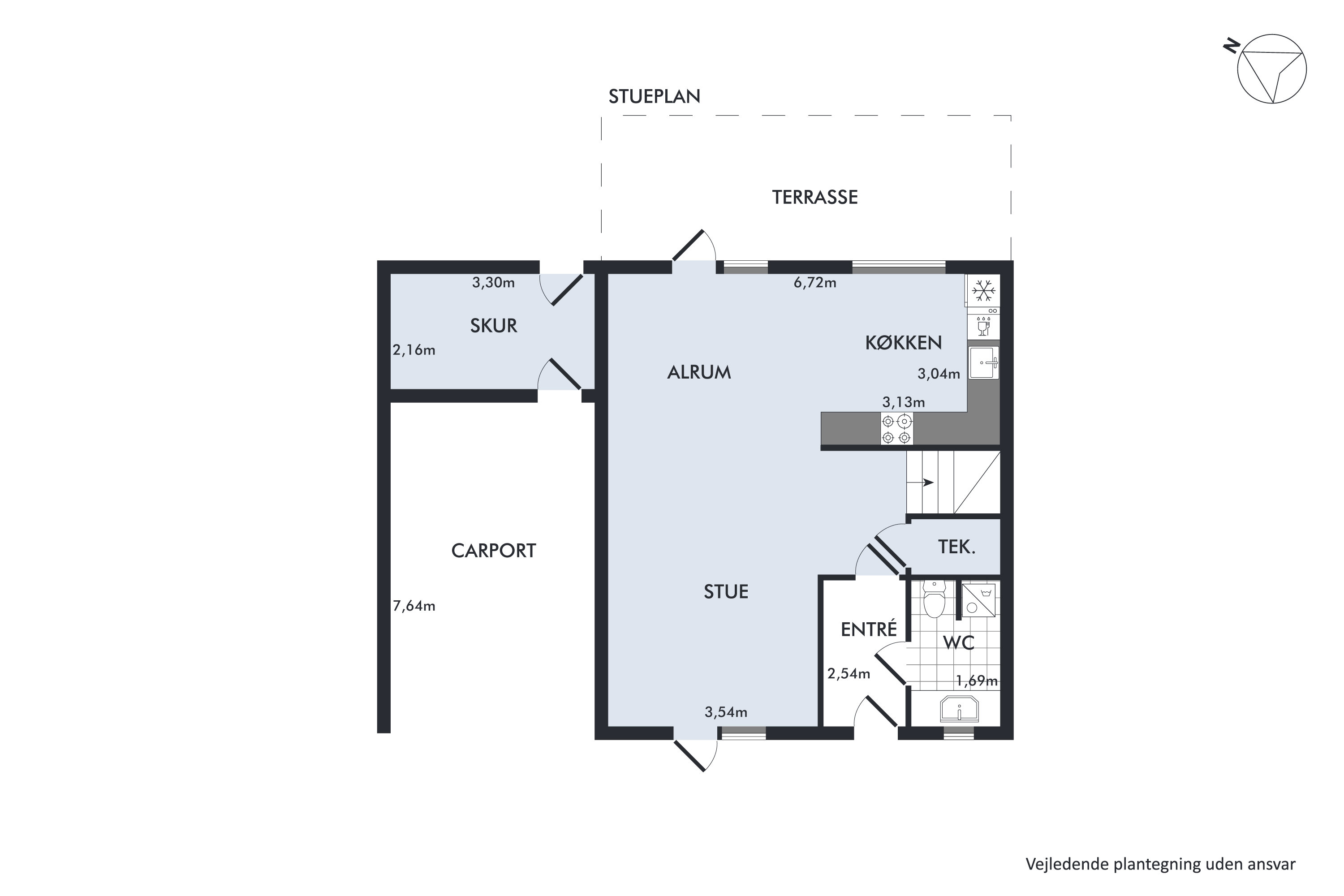 Plantegninger billede af Lundsgårds Vænge 27, Villestofte, 5210 Odense NV