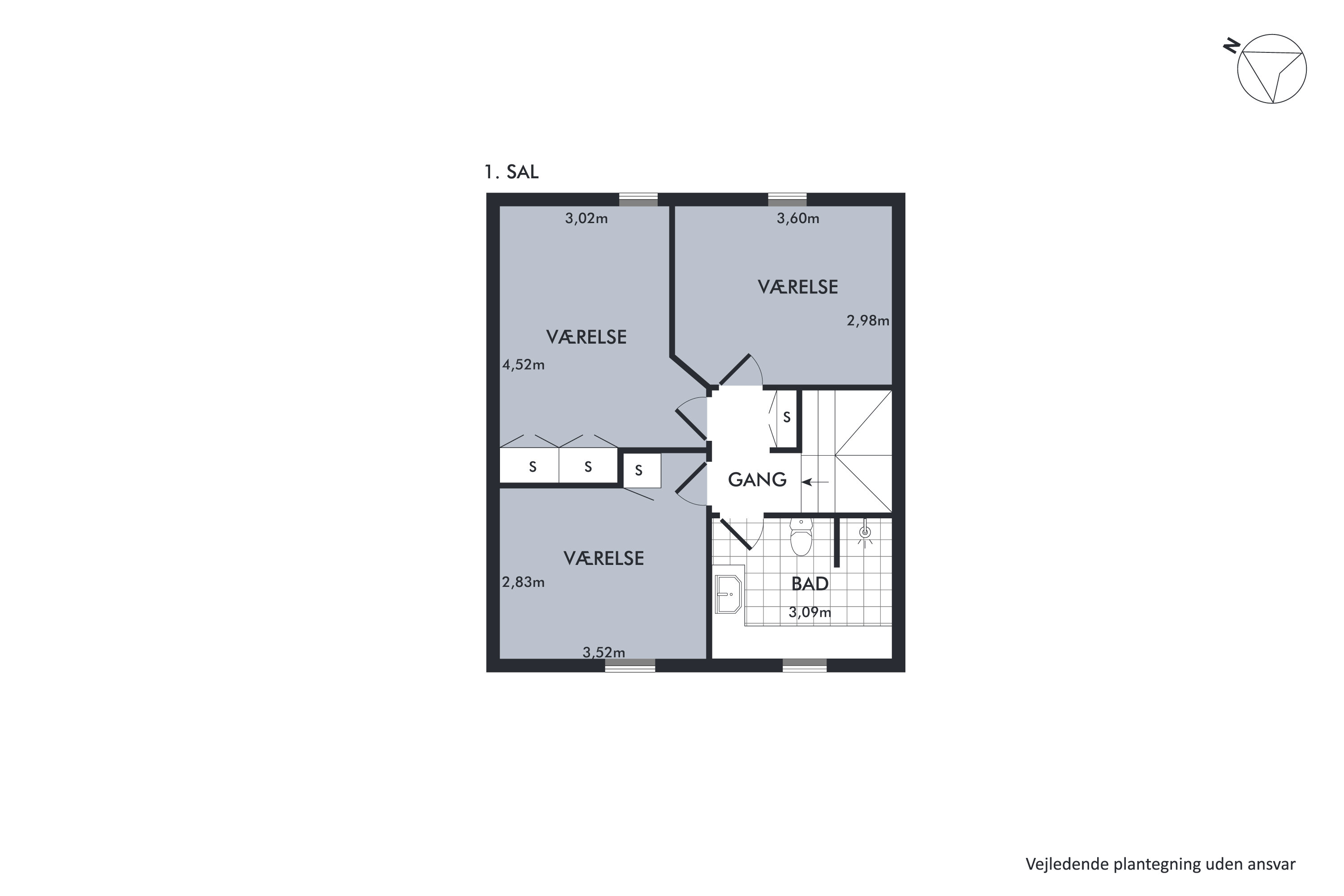 Plantegninger billede af Lundsgårds Vænge 27, Villestofte, 5210 Odense NV