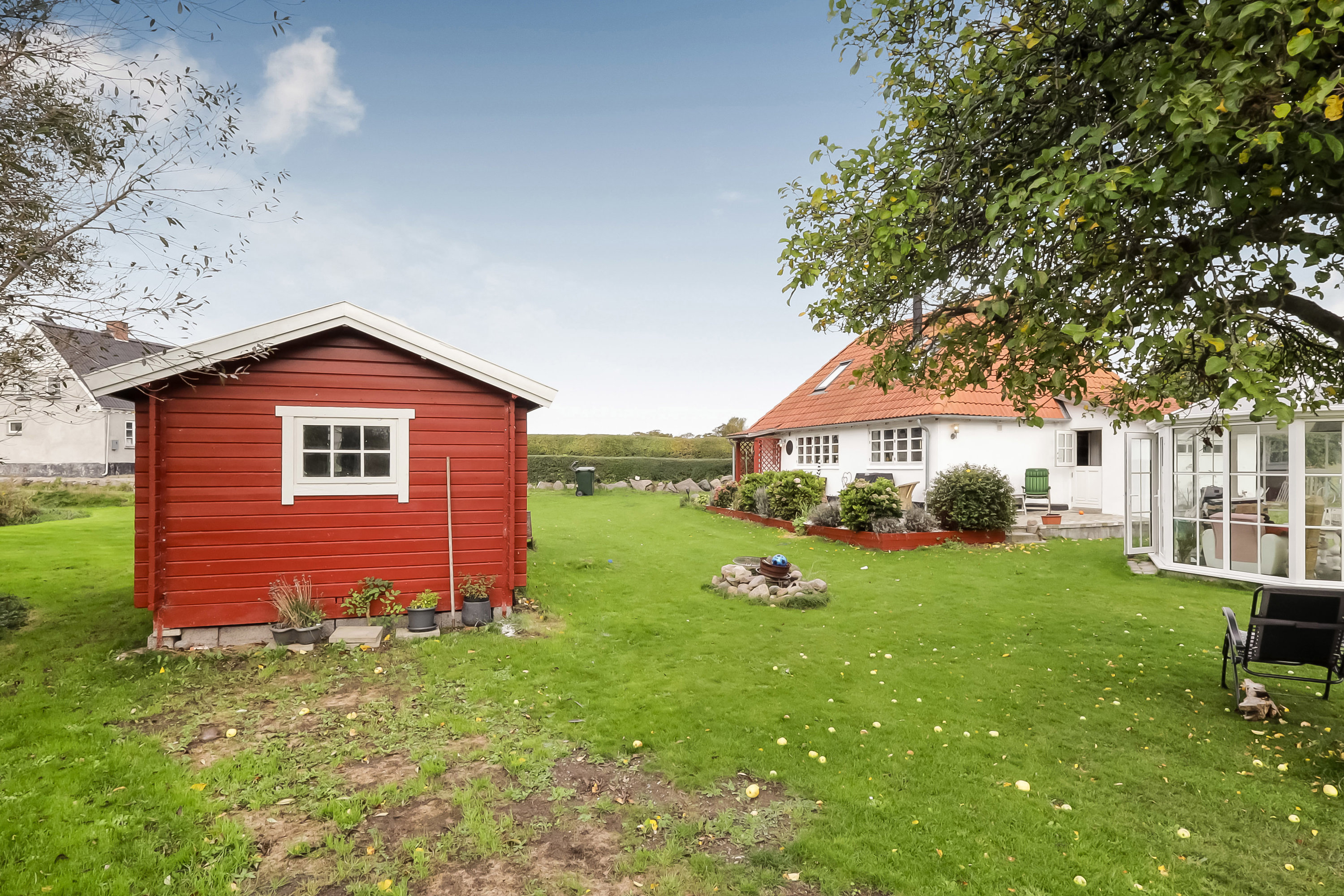 Miniaturebillede 2: have. Billede af Byvej 15, Sdr Longelse, 5900 Rudkøbing