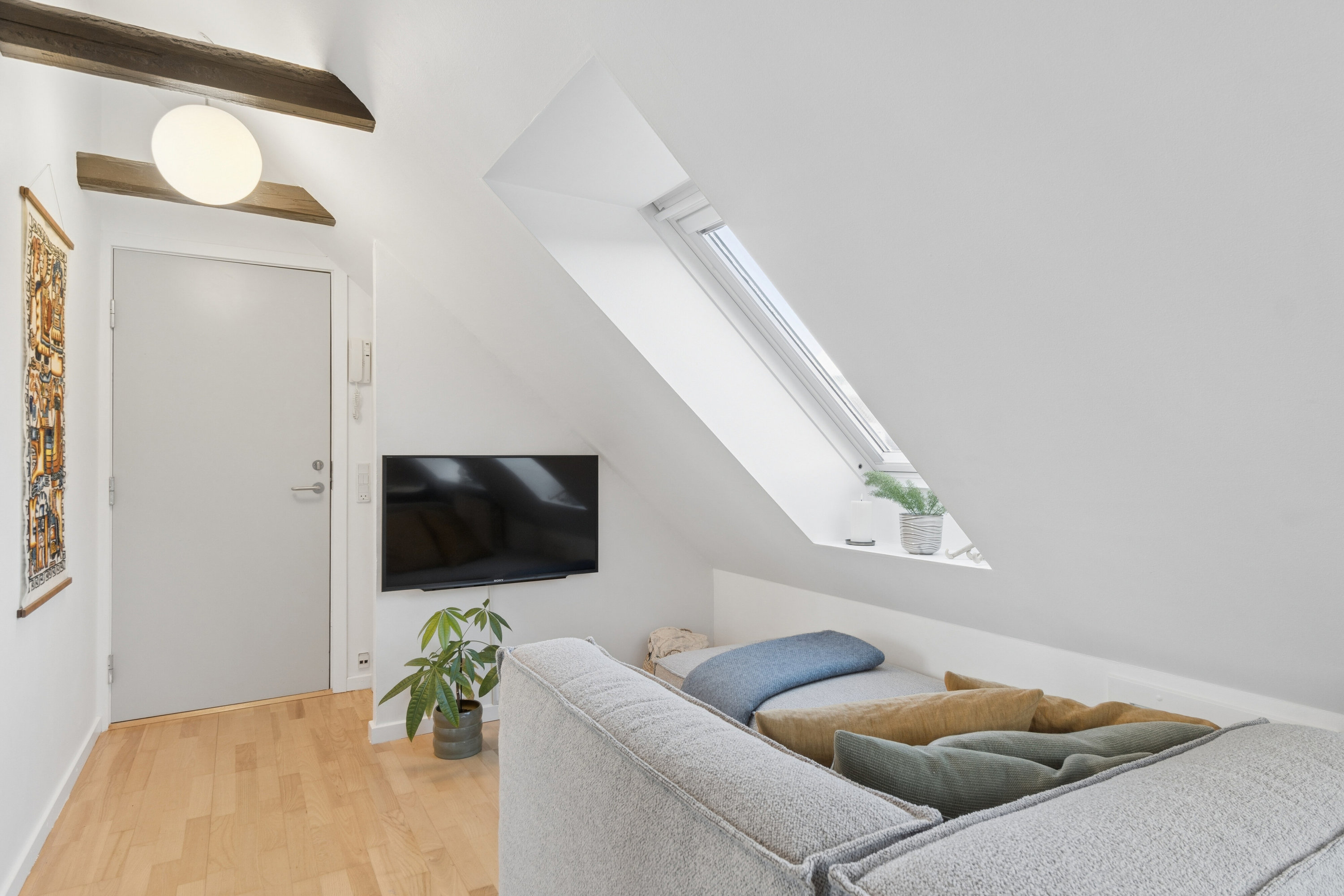 Fremhævet stue billede i fuldskærmstilstand. Billede af Jerichausgade 12, 5. tv., 8000 Aarhus C