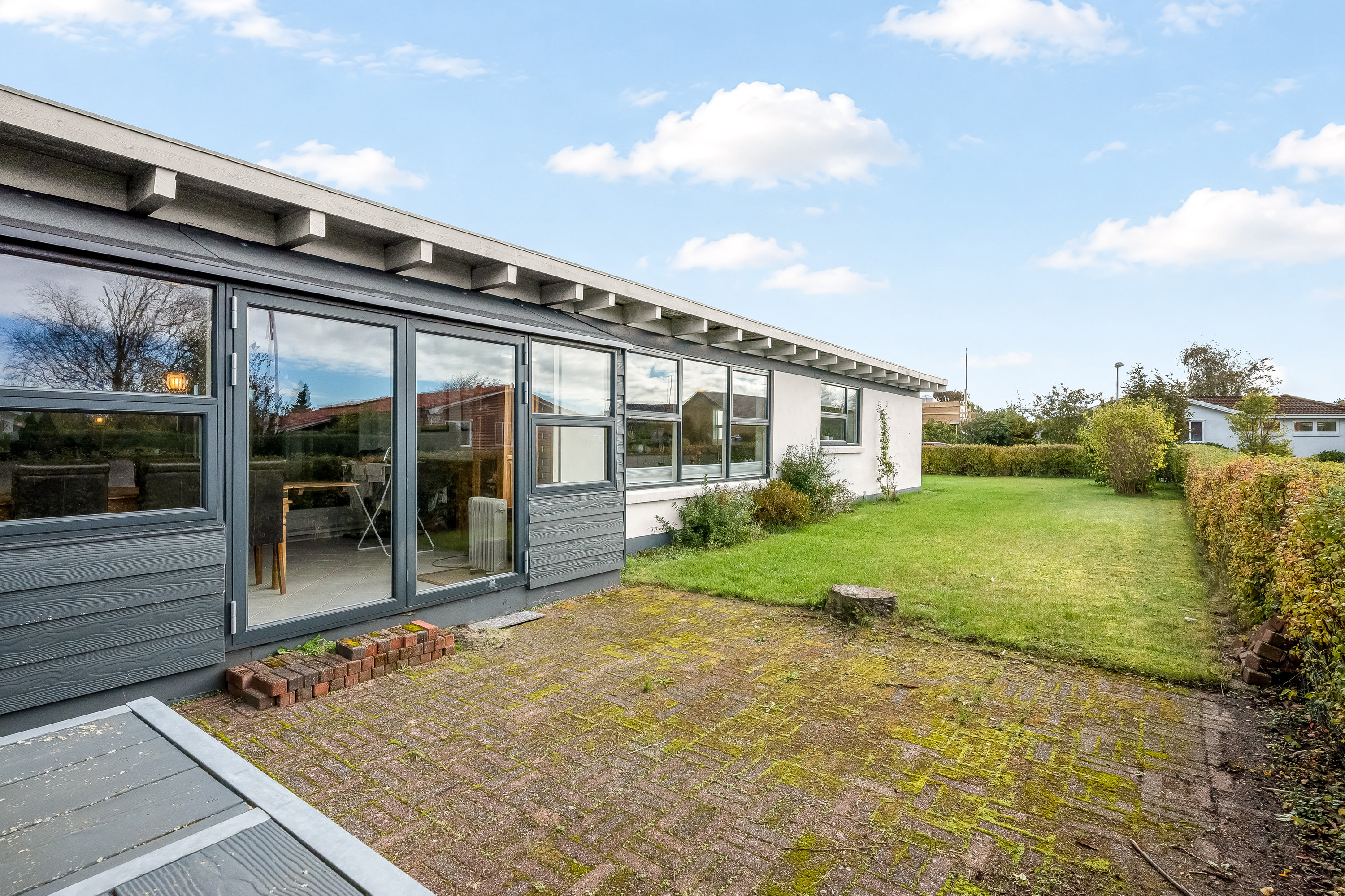 Fremhævet terrasse billede i fuldskærmstilstand. Billede af Lyngkrogen 4, Mejdal, 7500 Holstebro