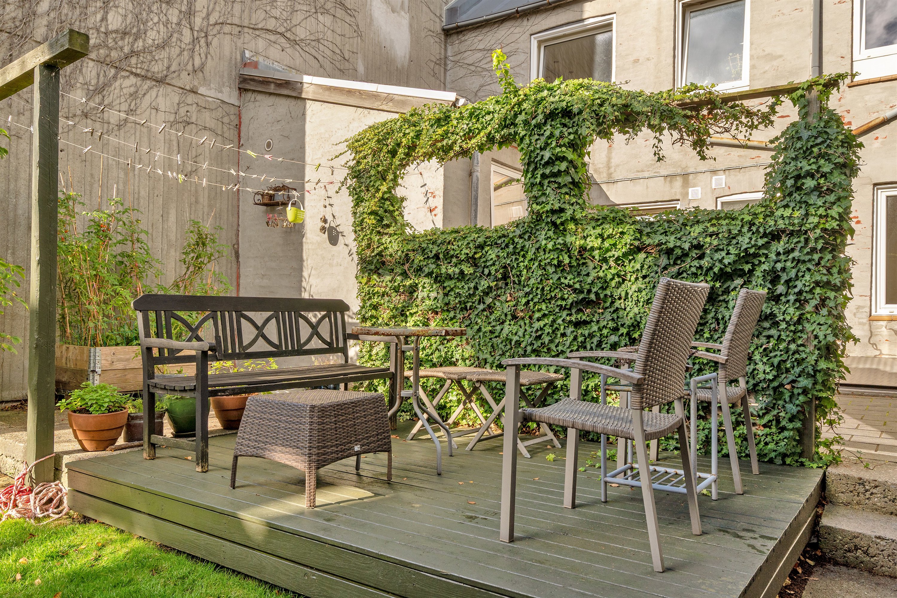 Miniaturebillede 2: terrasse. Billede af Nørregade 20, st. th., 6700 Esbjerg