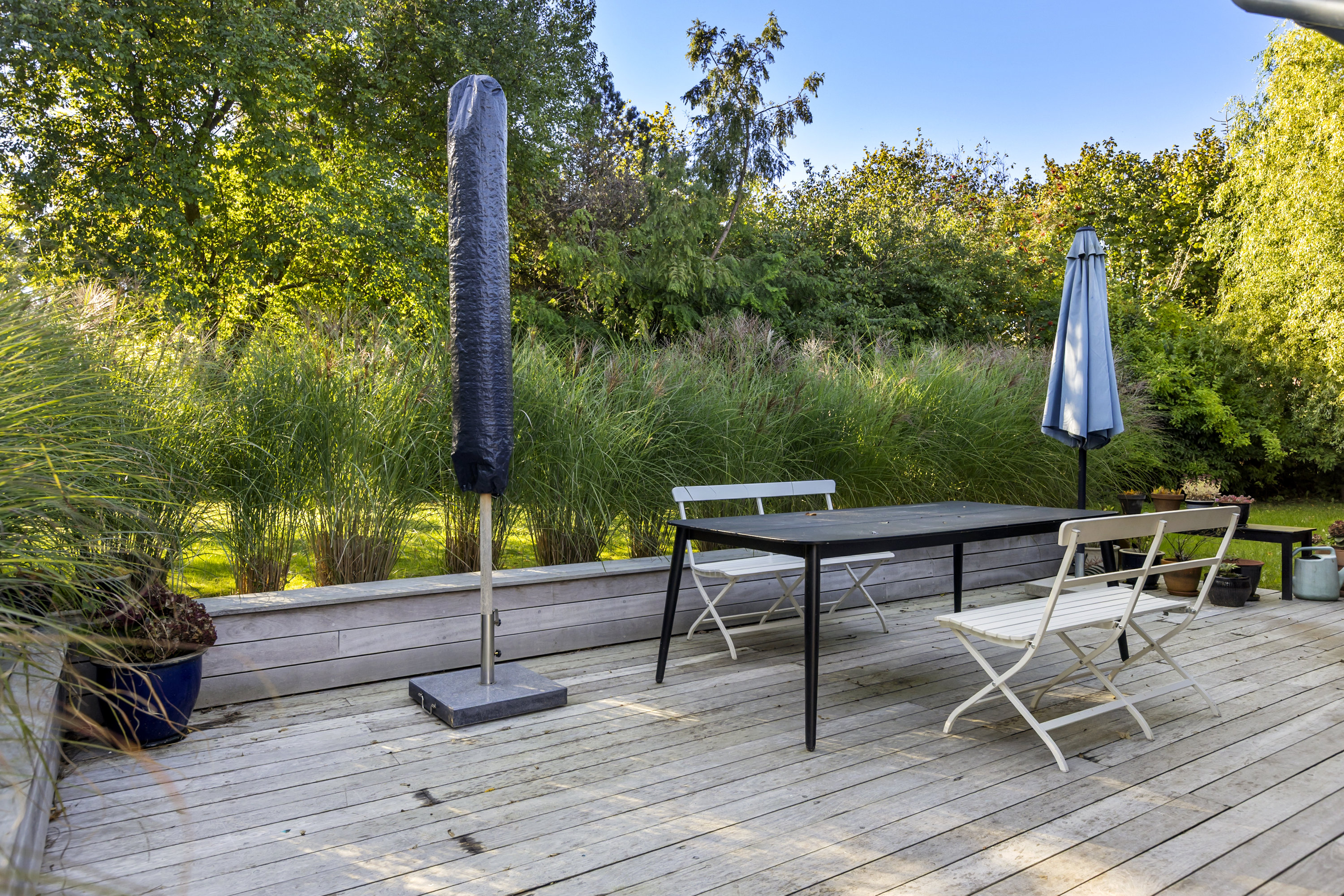 Fremhævet terrasse billede i fuldskærmstilstand. Billede af Lindholmvej 1, 4400 Kalundborg