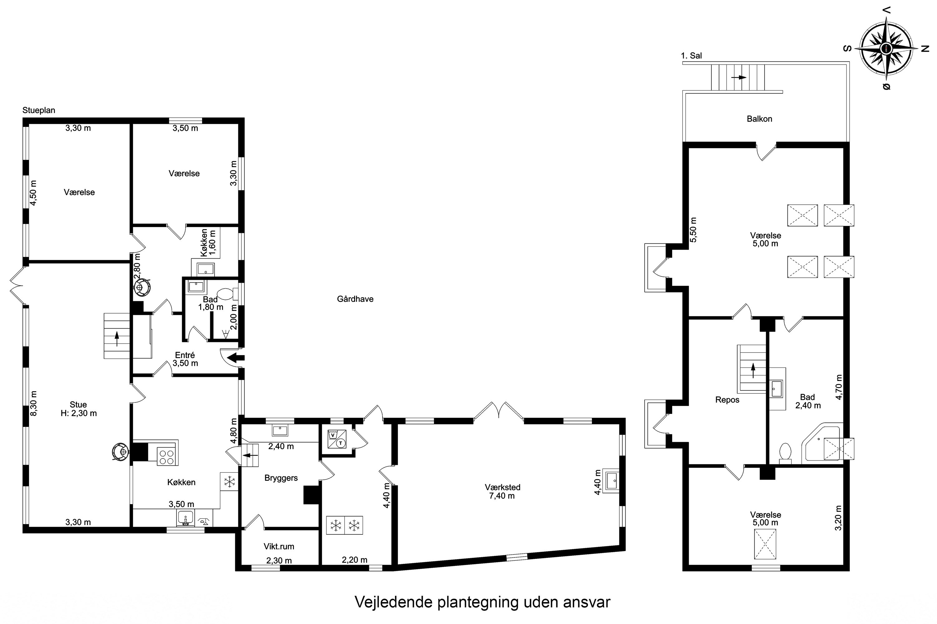 Plantegninger billede af Drejø Brovej 9, Drejø, 5700 Svendborg