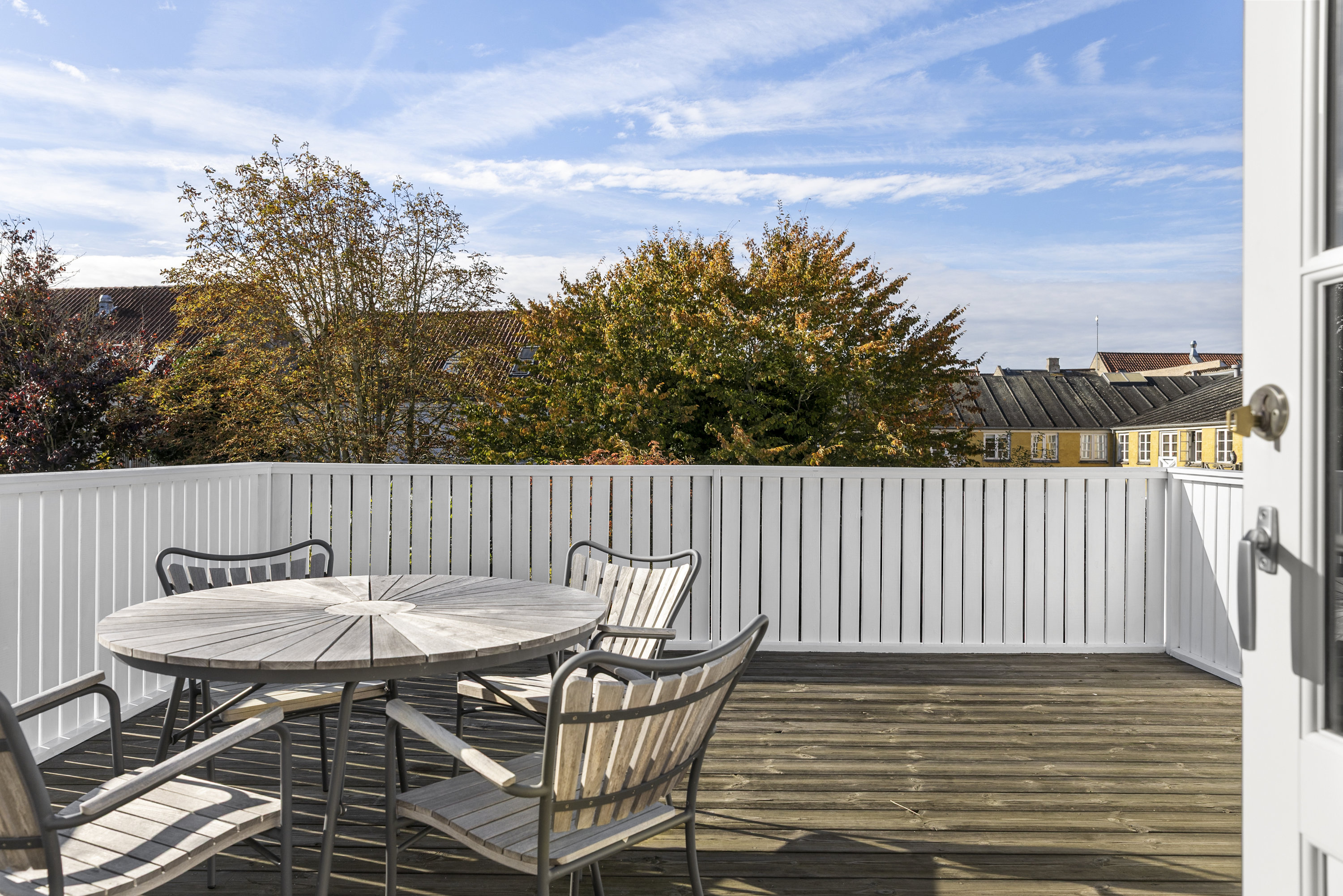 Fremhævet tagterrasse billede i fuldskærmstilstand. Billede af Bøllingsvej 11, 4100 Ringsted