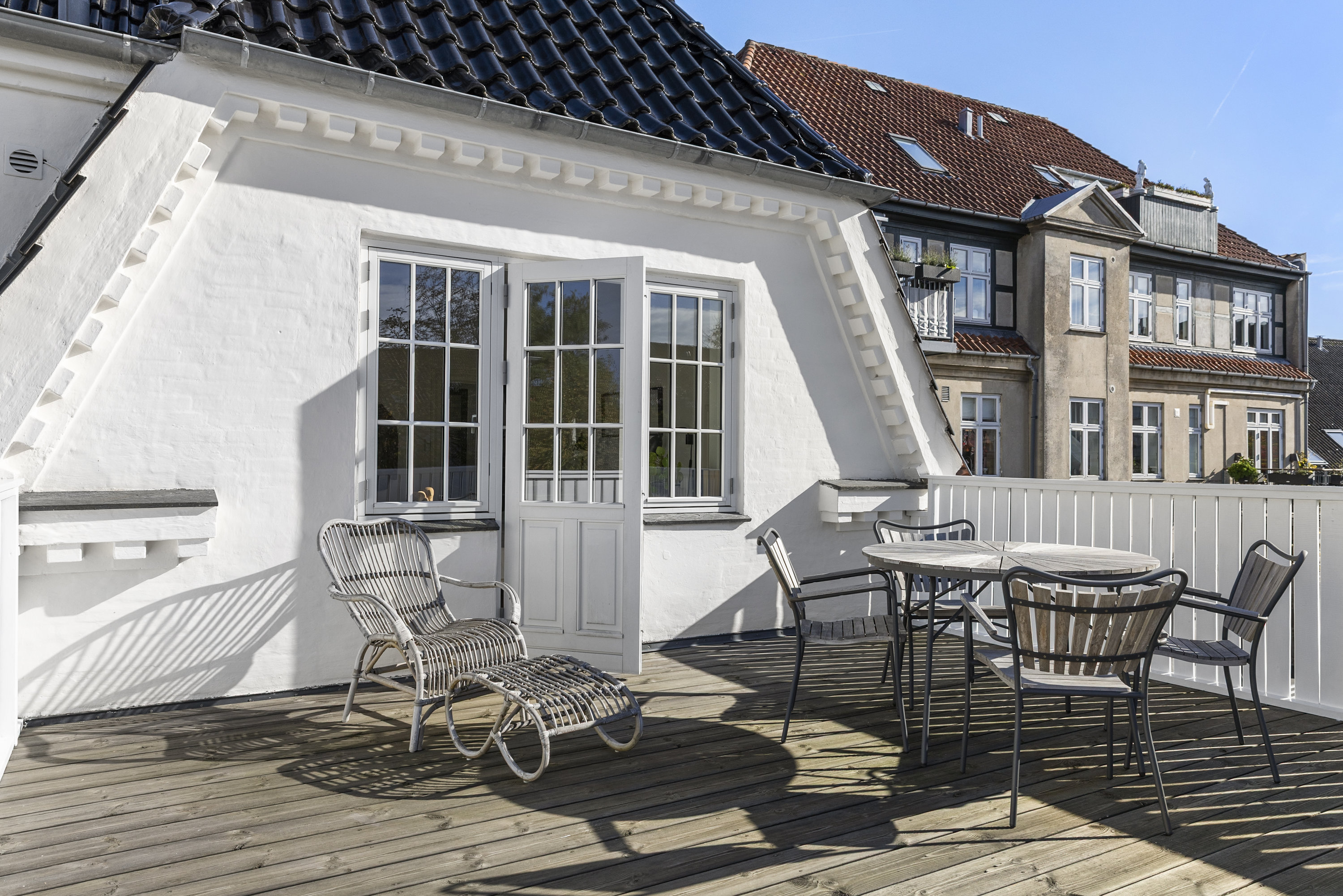 Fremhævet tagterrasse billede i fuldskærmstilstand. Billede af Bøllingsvej 11, 4100 Ringsted