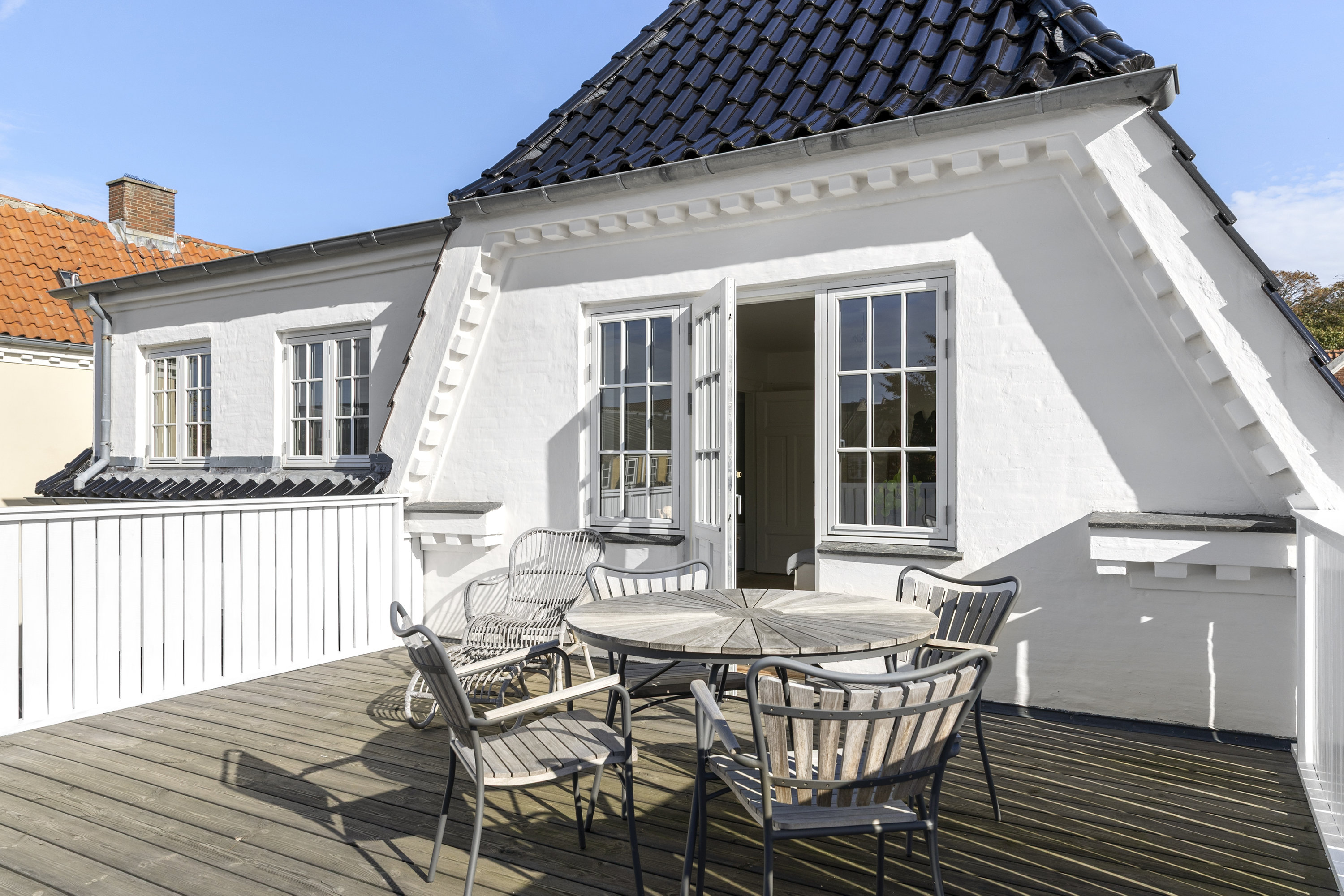 Fremhævet tagterrasse billede i fuldskærmstilstand. Billede af Bøllingsvej 11, 4100 Ringsted