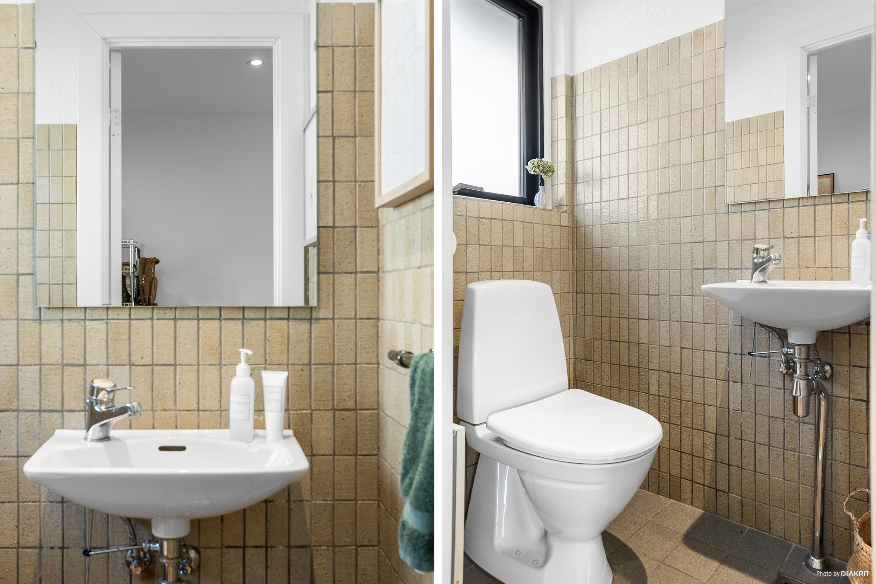 Fremhævet toilet billede i fuldskærmstilstand. Billede af Bredager 50, 2670 Greve