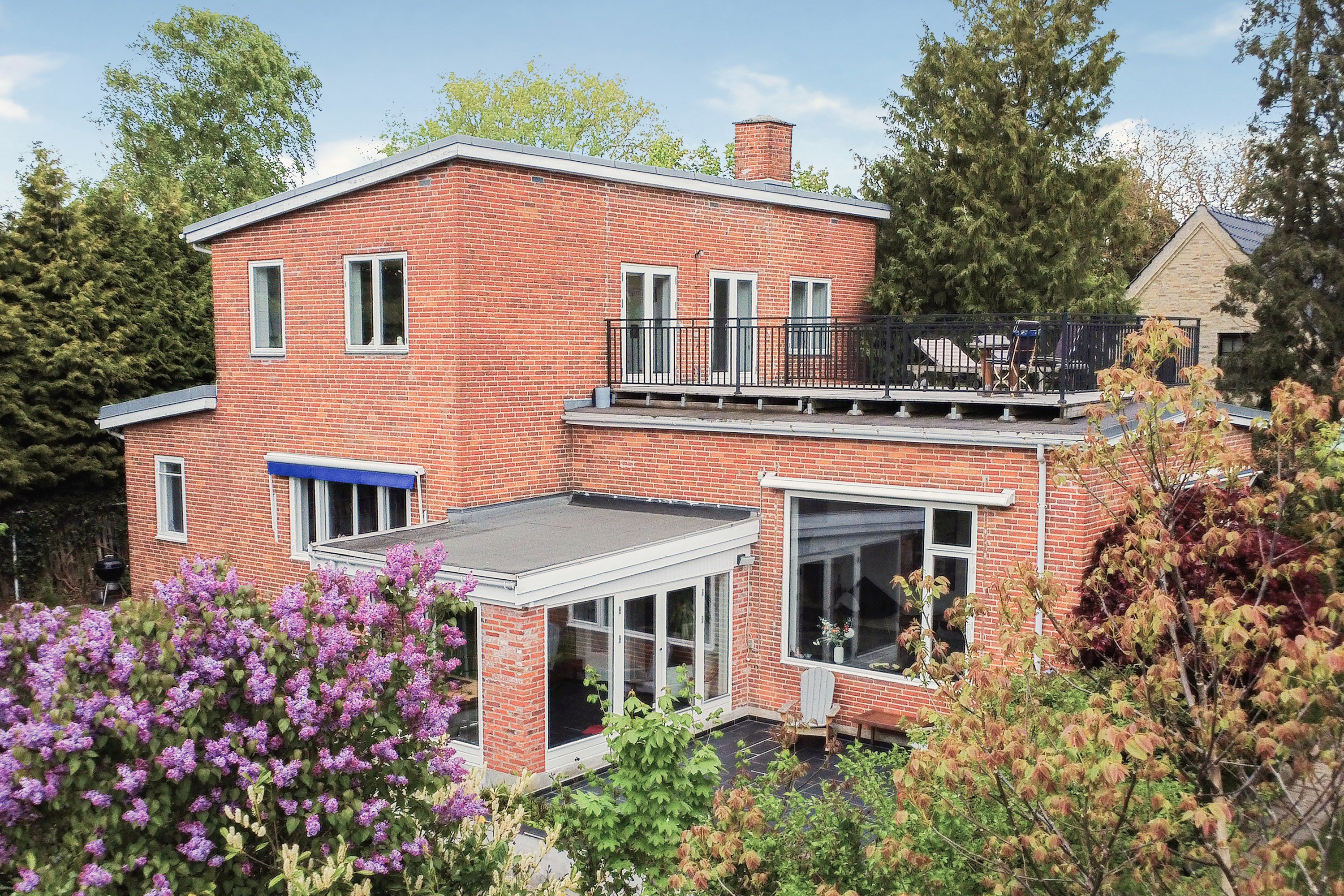 Villa: Facade på Ved Fortunen 3, 2800 Kongens Lyngby