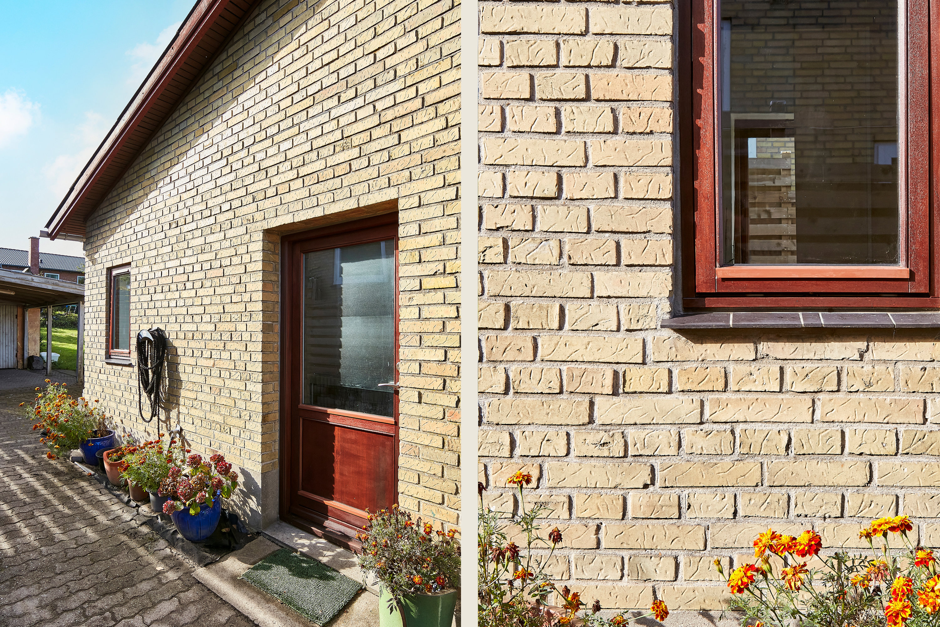 Fremhævet detaljer - facade billede i fuldskærmstilstand. Billede af Priorsløkkevej 5, 8700 Horsens