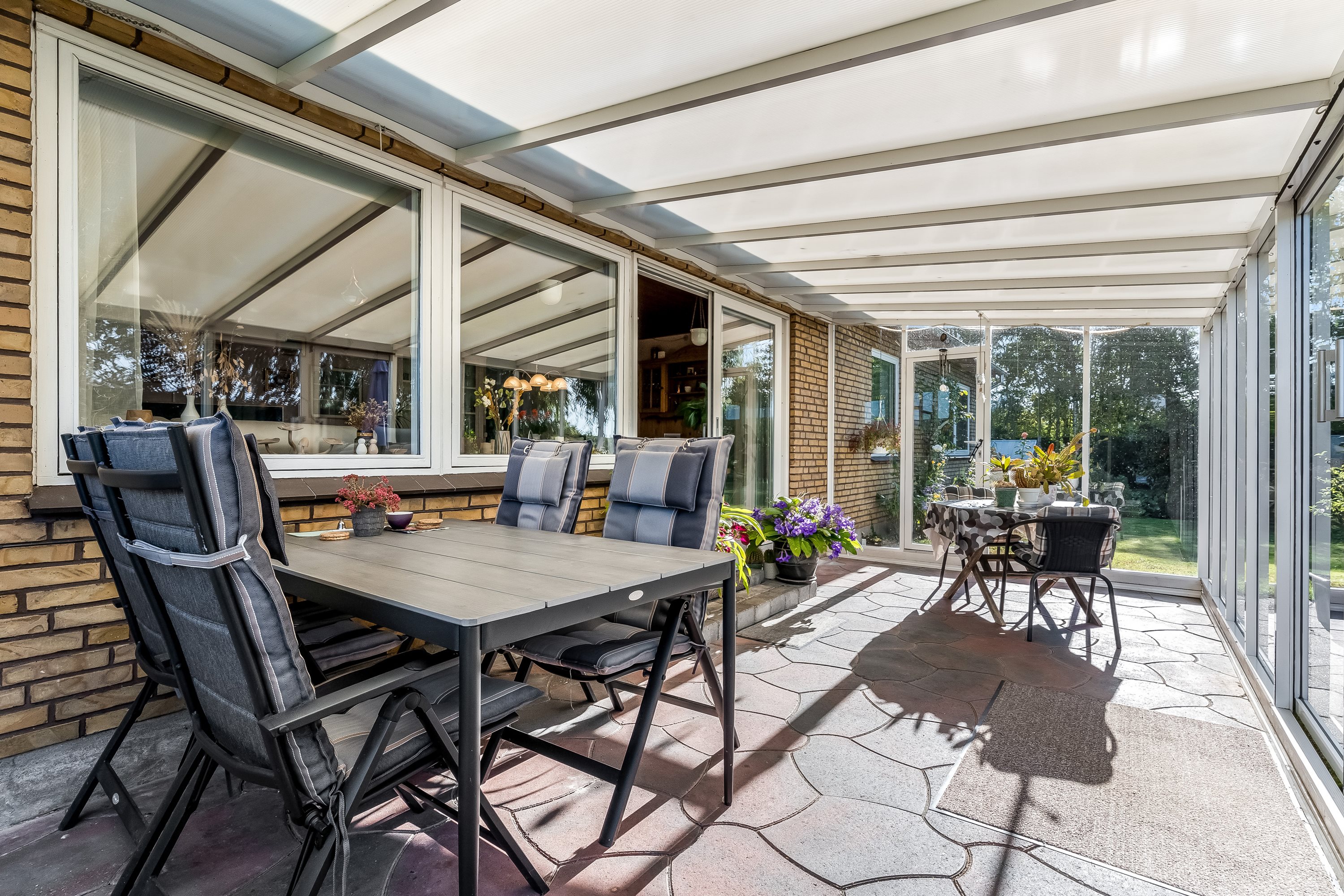 Fremhævet udestue billede i fuldskærmstilstand. Billede af Møllevænget 13, 4913 Horslunde