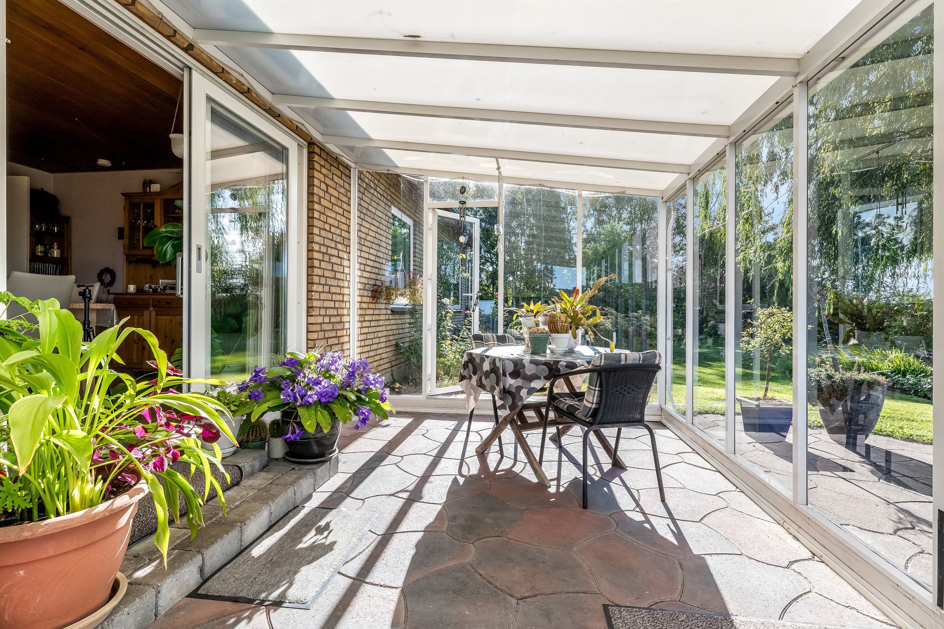 Fremhævet udestue billede i fuldskærmstilstand. Billede af Møllevænget 13, 4913 Horslunde