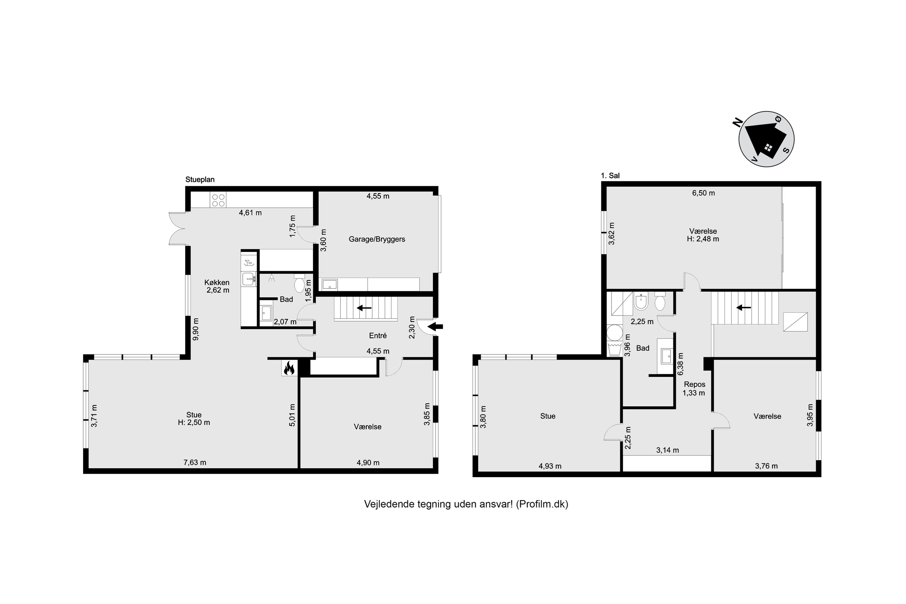 Plantegninger billede af Gåbense Strandvej 61G, 4840 Nørre Alslev