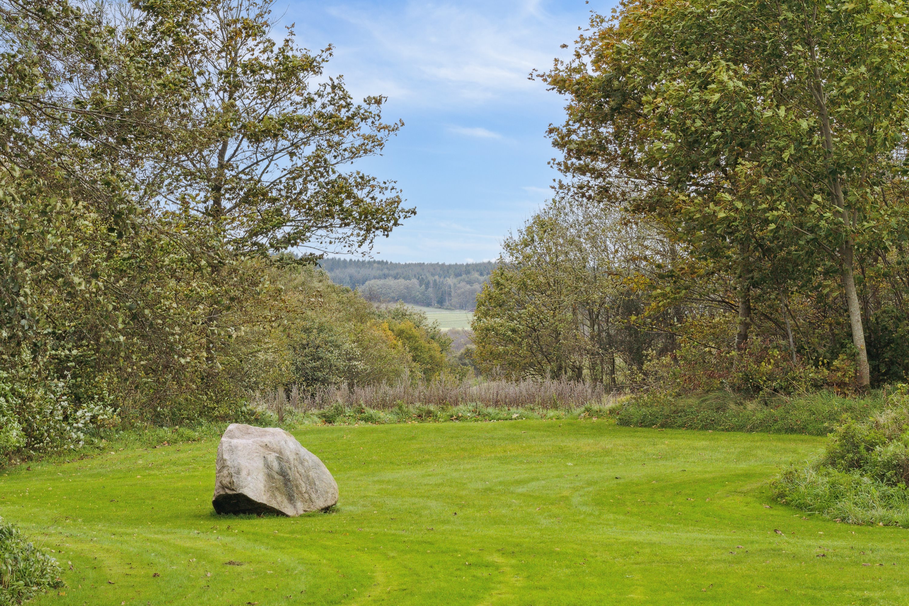 Fremhævet baghave billede i fuldskærmstilstand. Billede af Gedsteddalen 9, V Hornum, 9640 Farsø