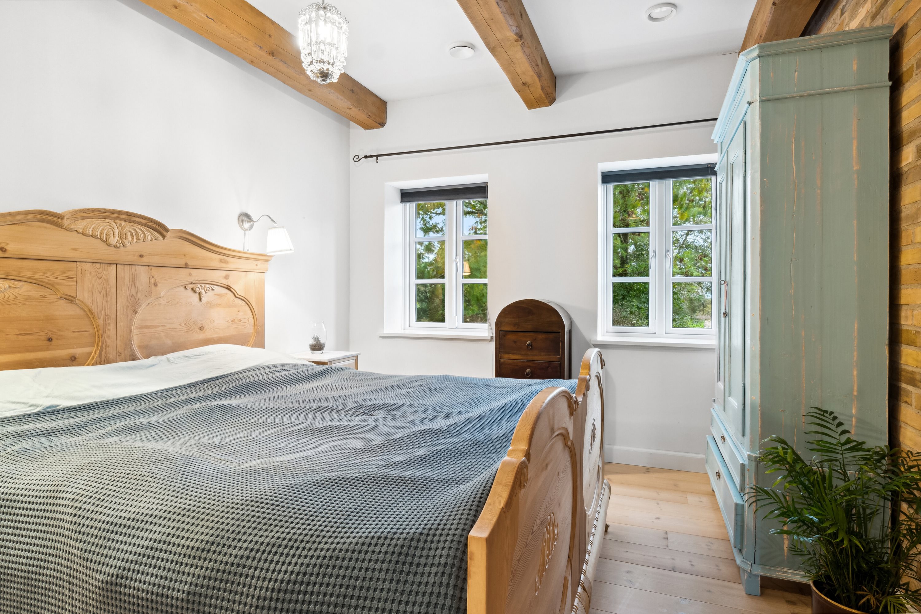 Fremhævet forældresoveværelse billede i fuldskærmstilstand. Billede af Gedsteddalen 9, V Hornum, 9640 Farsø