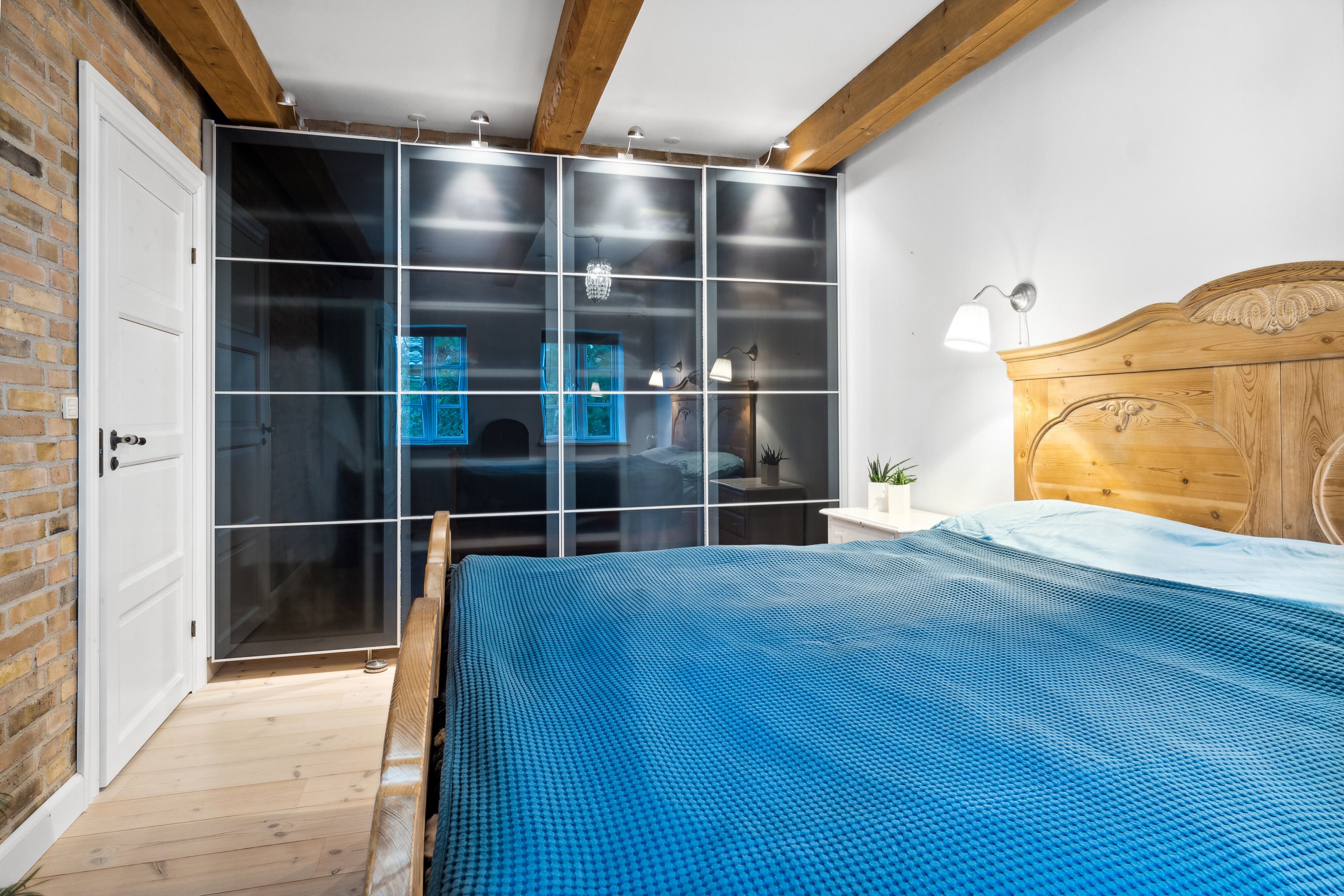 Fremhævet soveværelse billede i fuldskærmstilstand. Billede af Gedsteddalen 9, V Hornum, 9640 Farsø