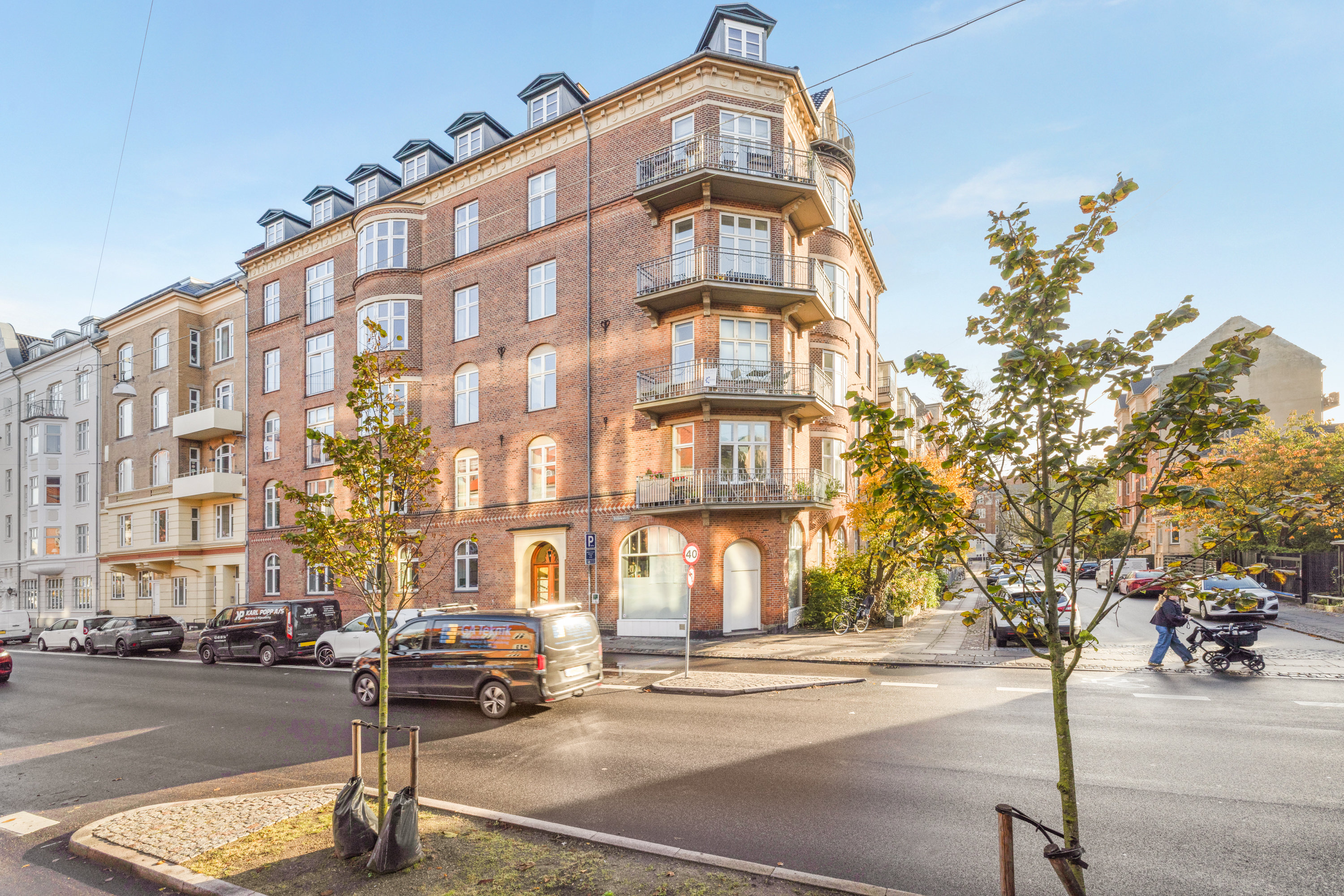 Ejerlejlighed: Facade på Bülowsvej 44, 2. th., 1870 Frederiksberg C