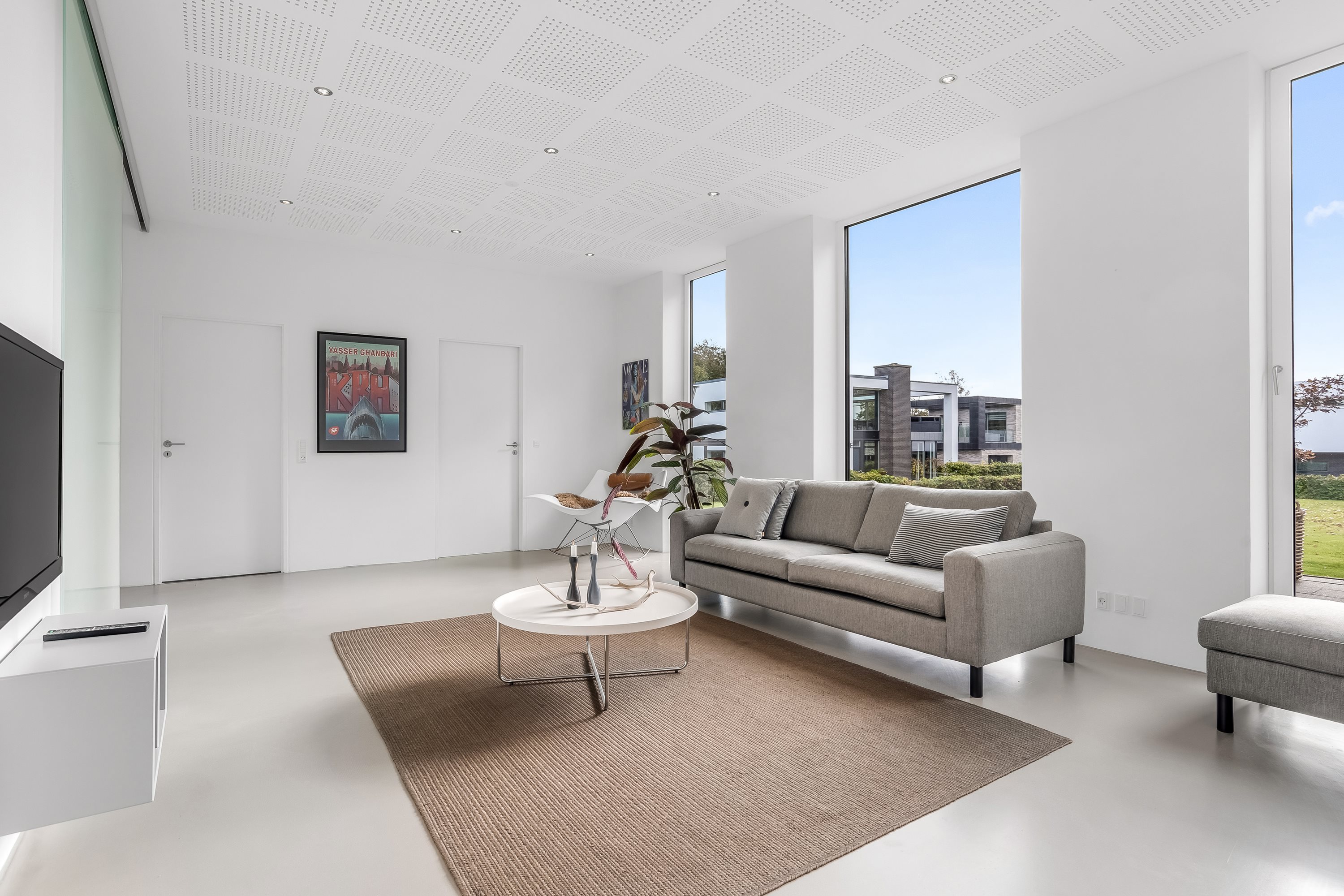 Fremhævet stue billede i fuldskærmstilstand. Billede af Lyngbakken 14A, 7500 Holstebro