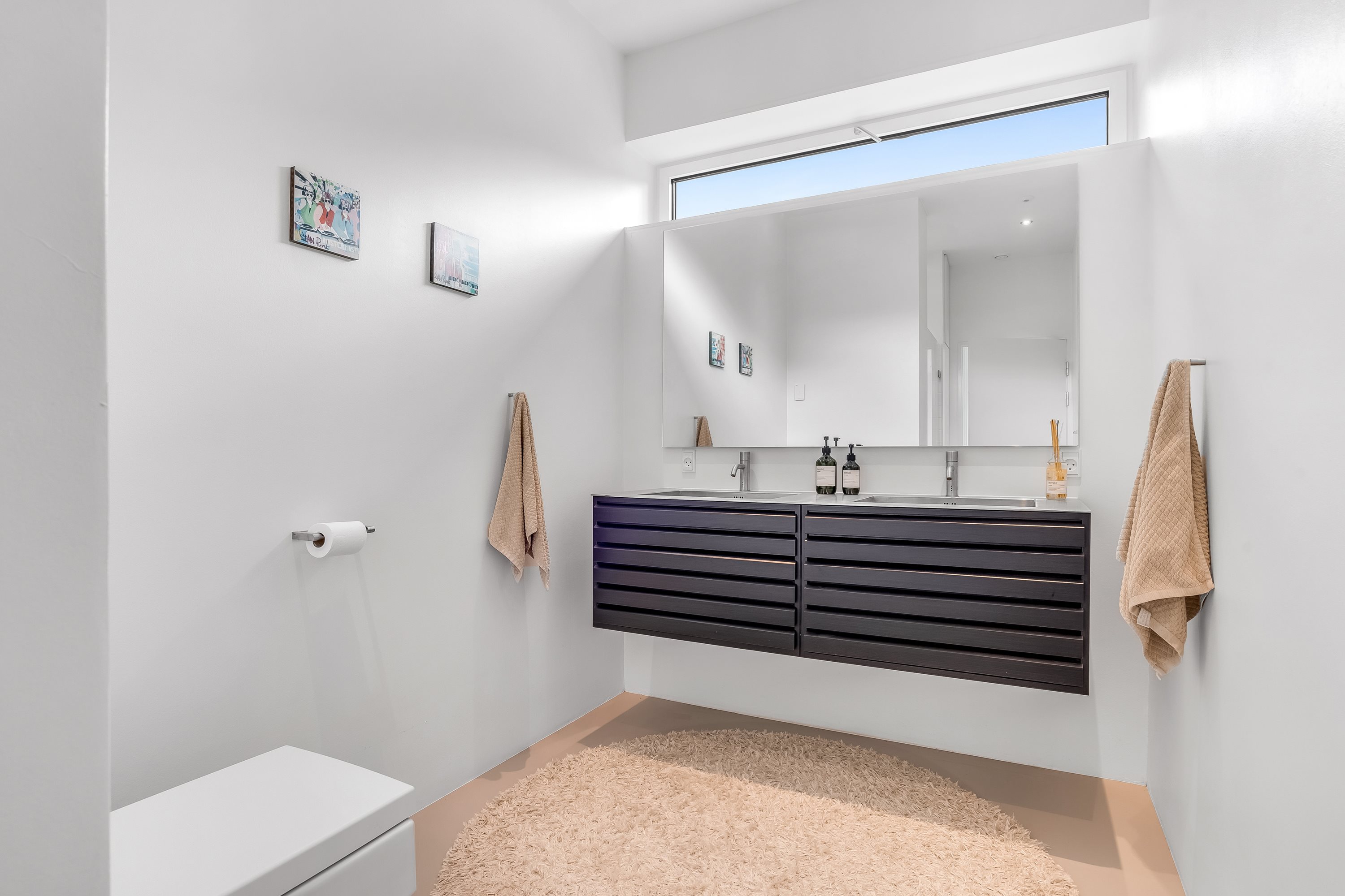 Fremhævet badeværelse billede i fuldskærmstilstand. Billede af Lyngbakken 14A, 7500 Holstebro