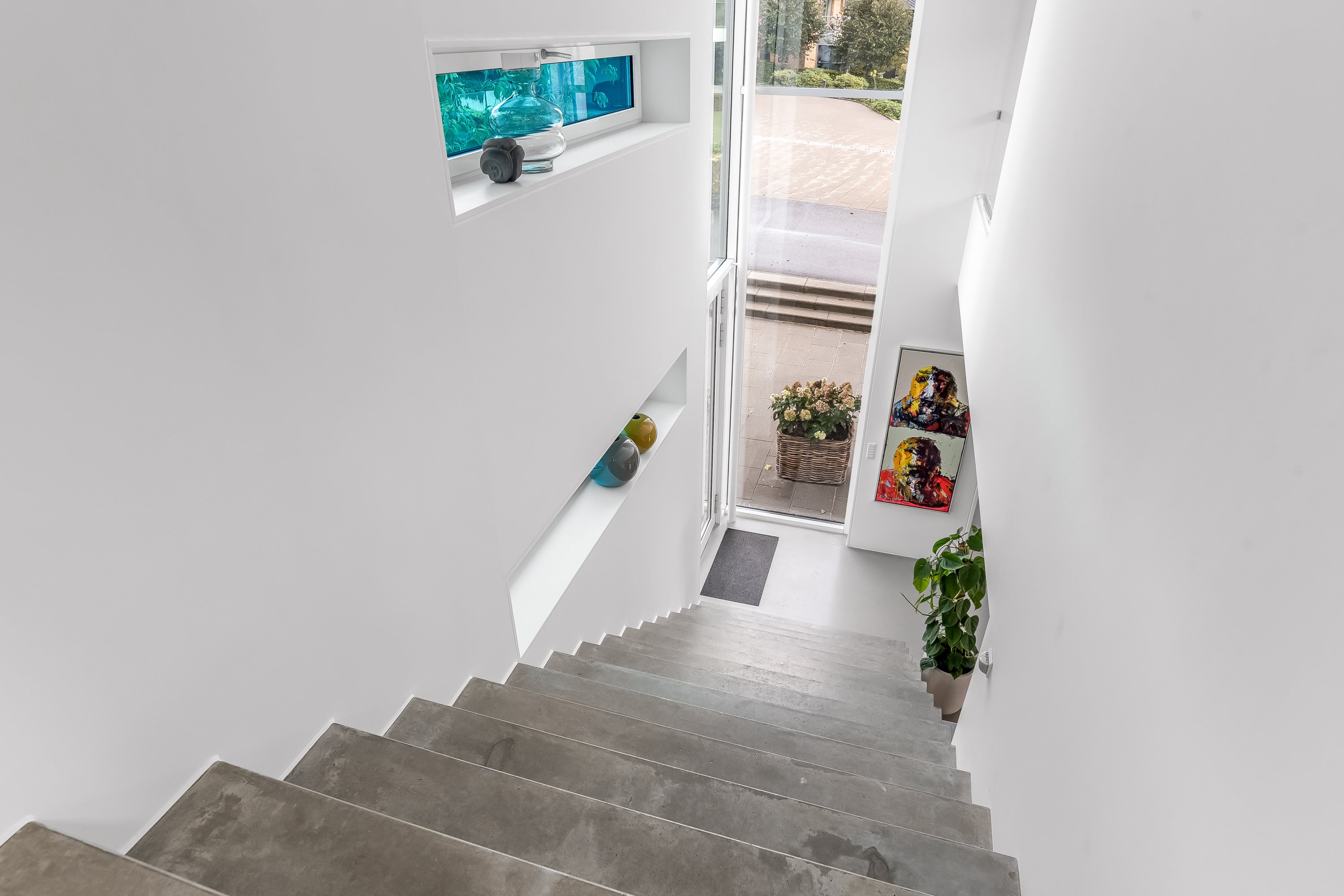 Fremhævet trappe billede i fuldskærmstilstand. Billede af Lyngbakken 14A, 7500 Holstebro