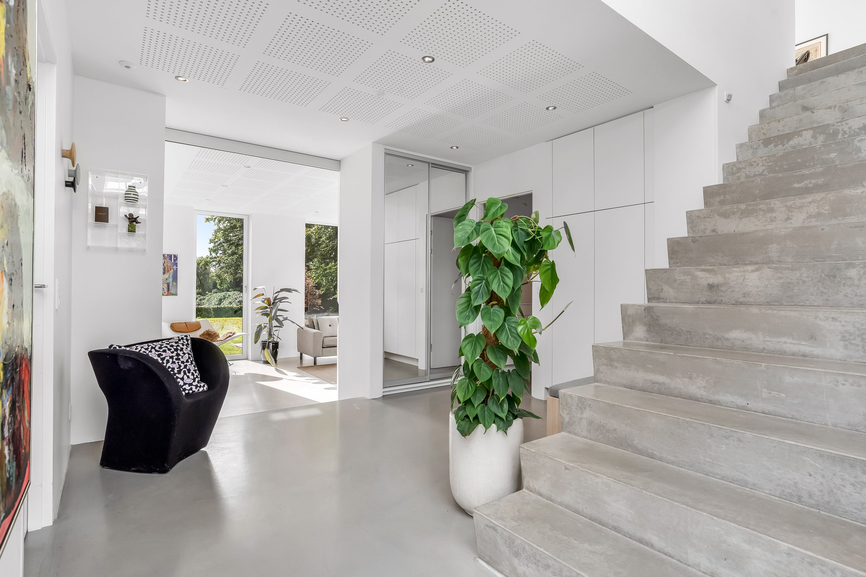 Fremhævet entré billede i fuldskærmstilstand. Billede af Lyngbakken 14A, 7500 Holstebro